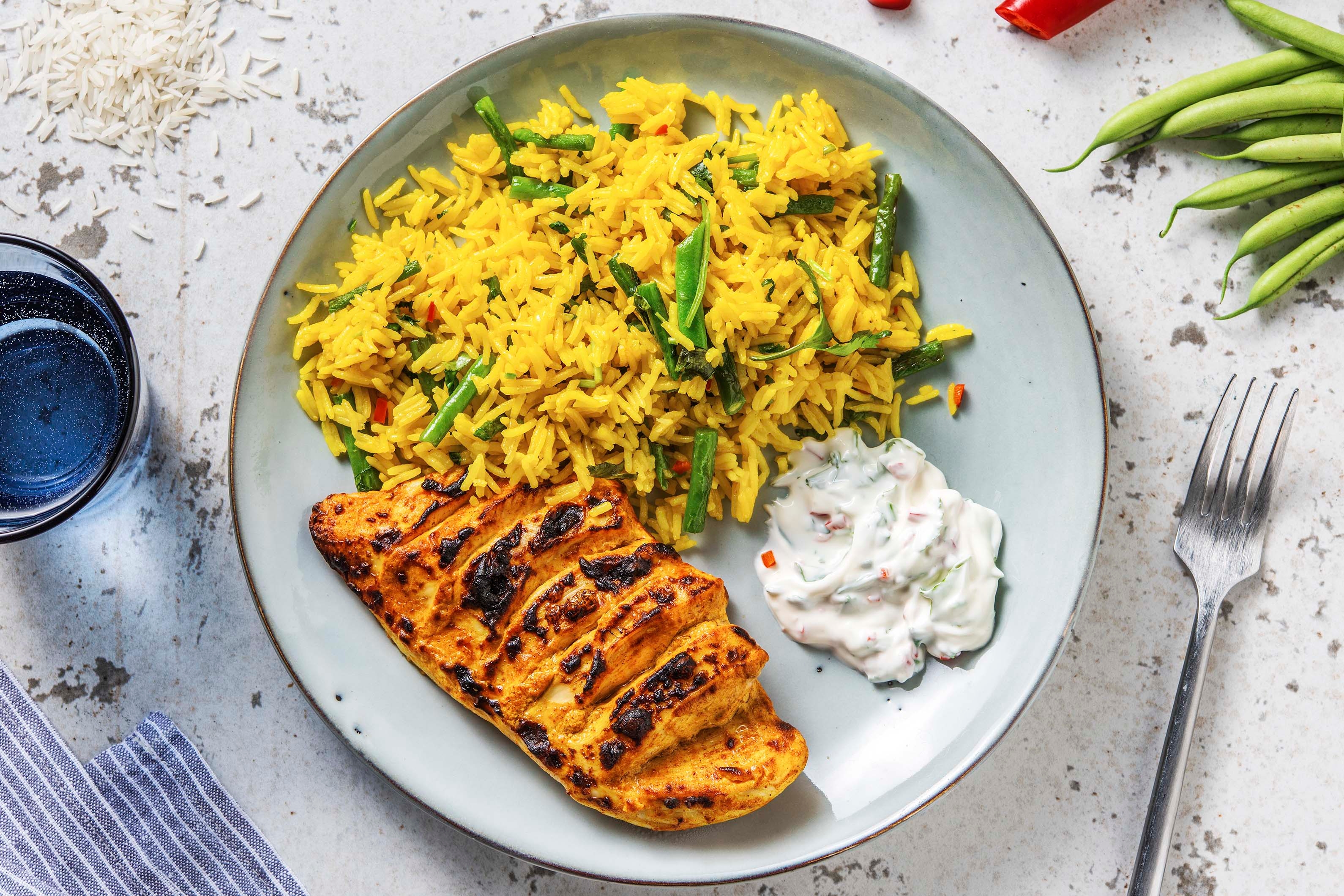 Tandoori Hasselback Chicken