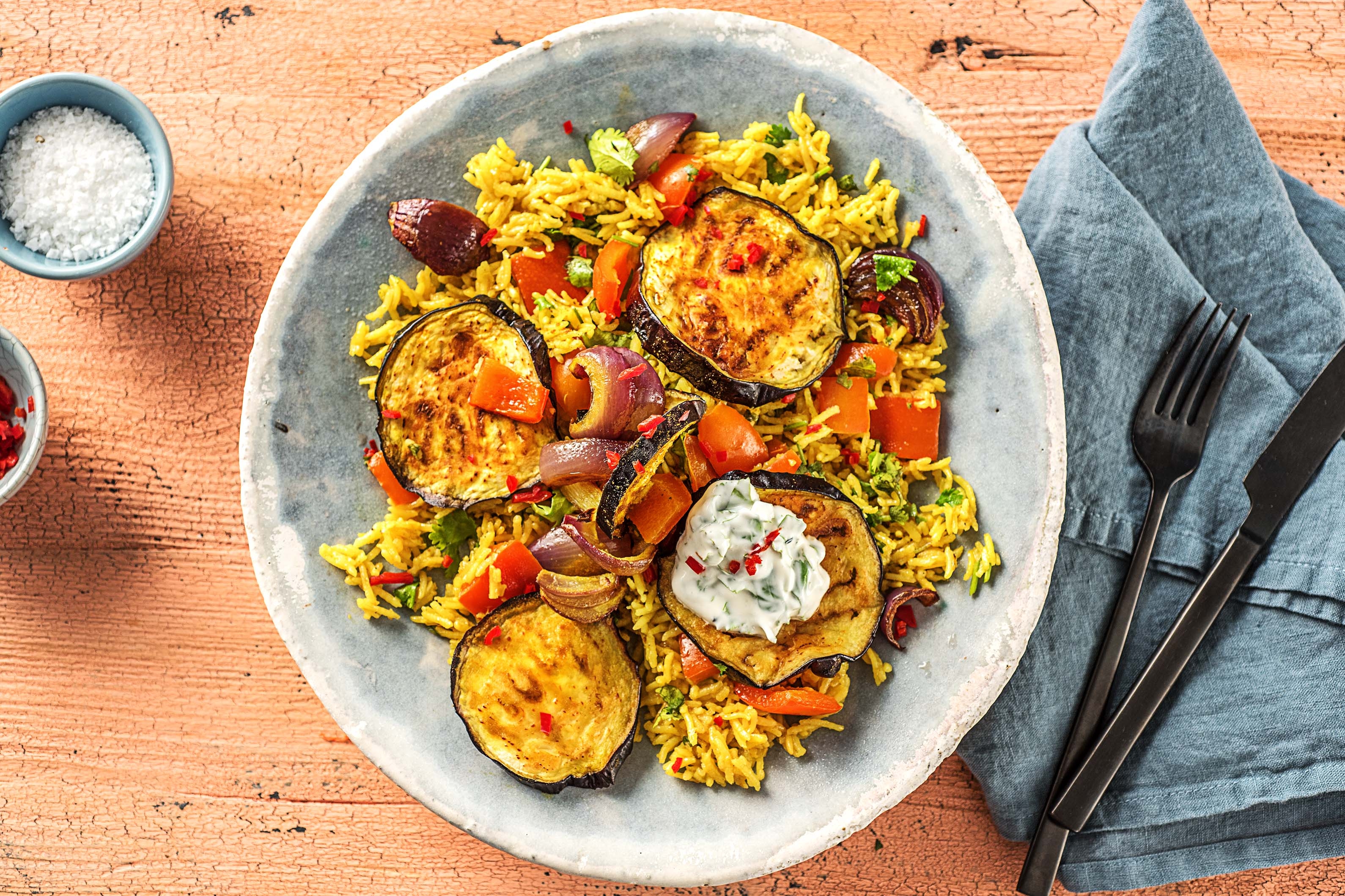 Indian Spiced Aubergine