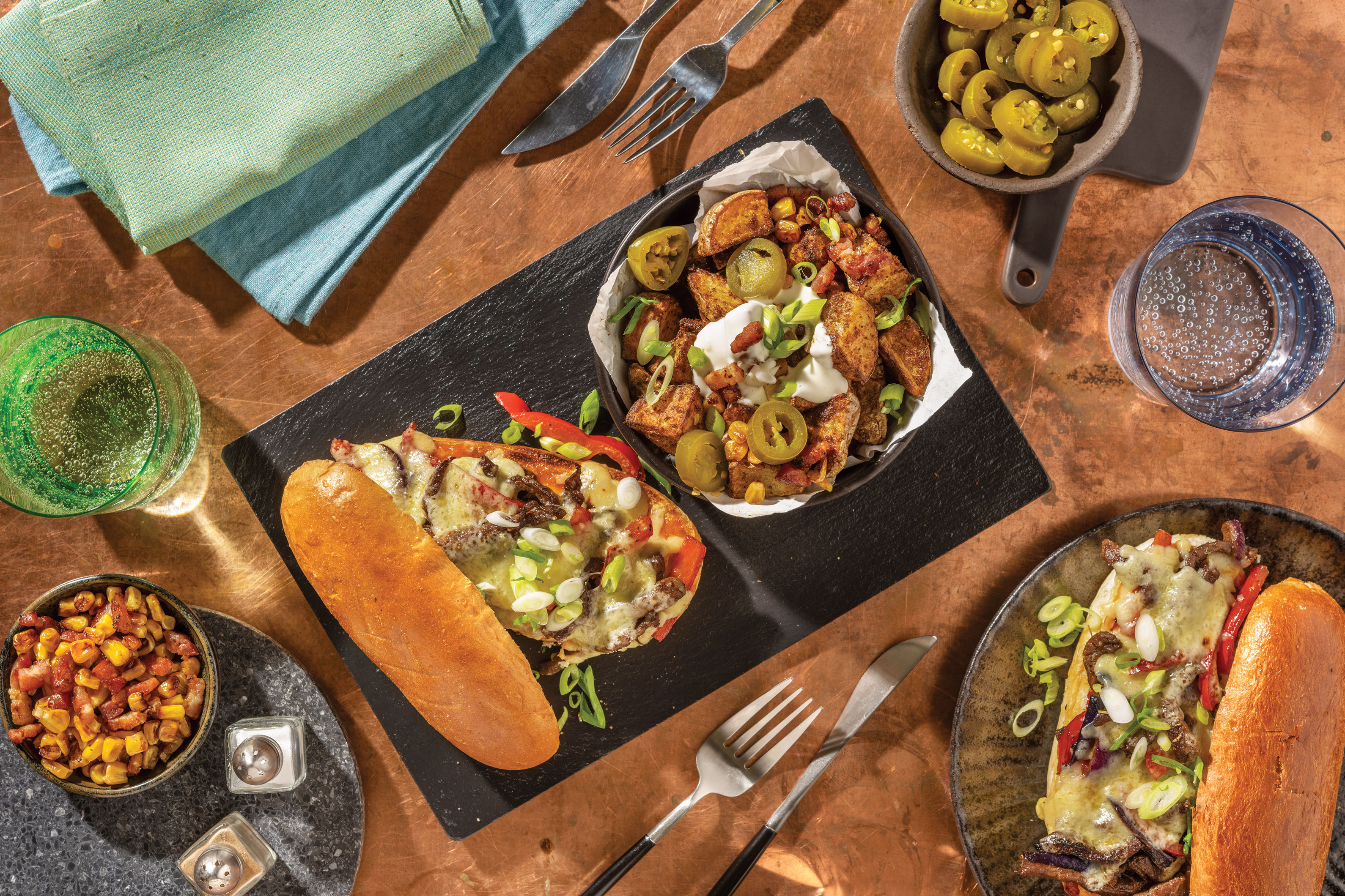 Philly Beef & Cheese Subs