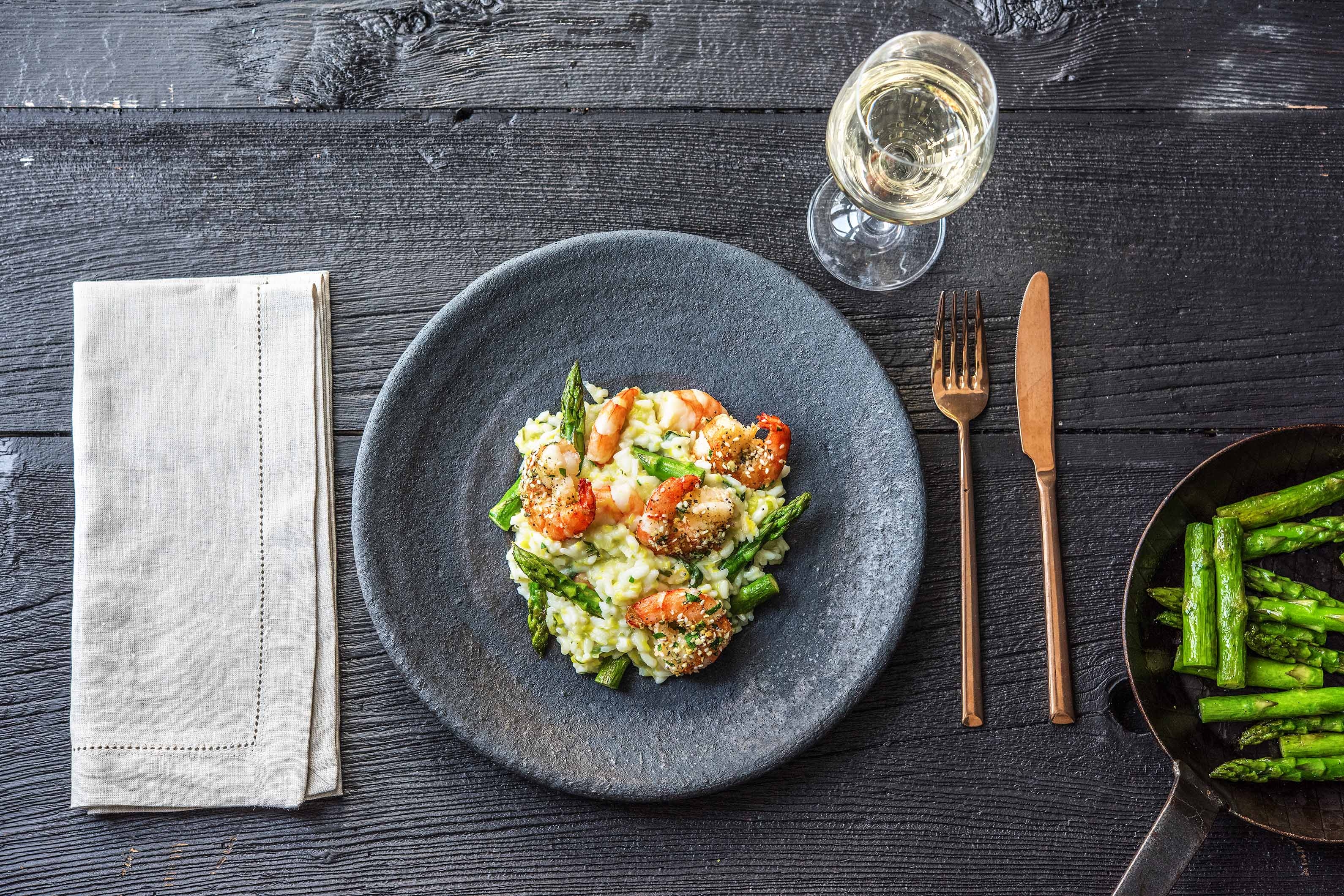 Tempting Tiger Prawn Risotto
