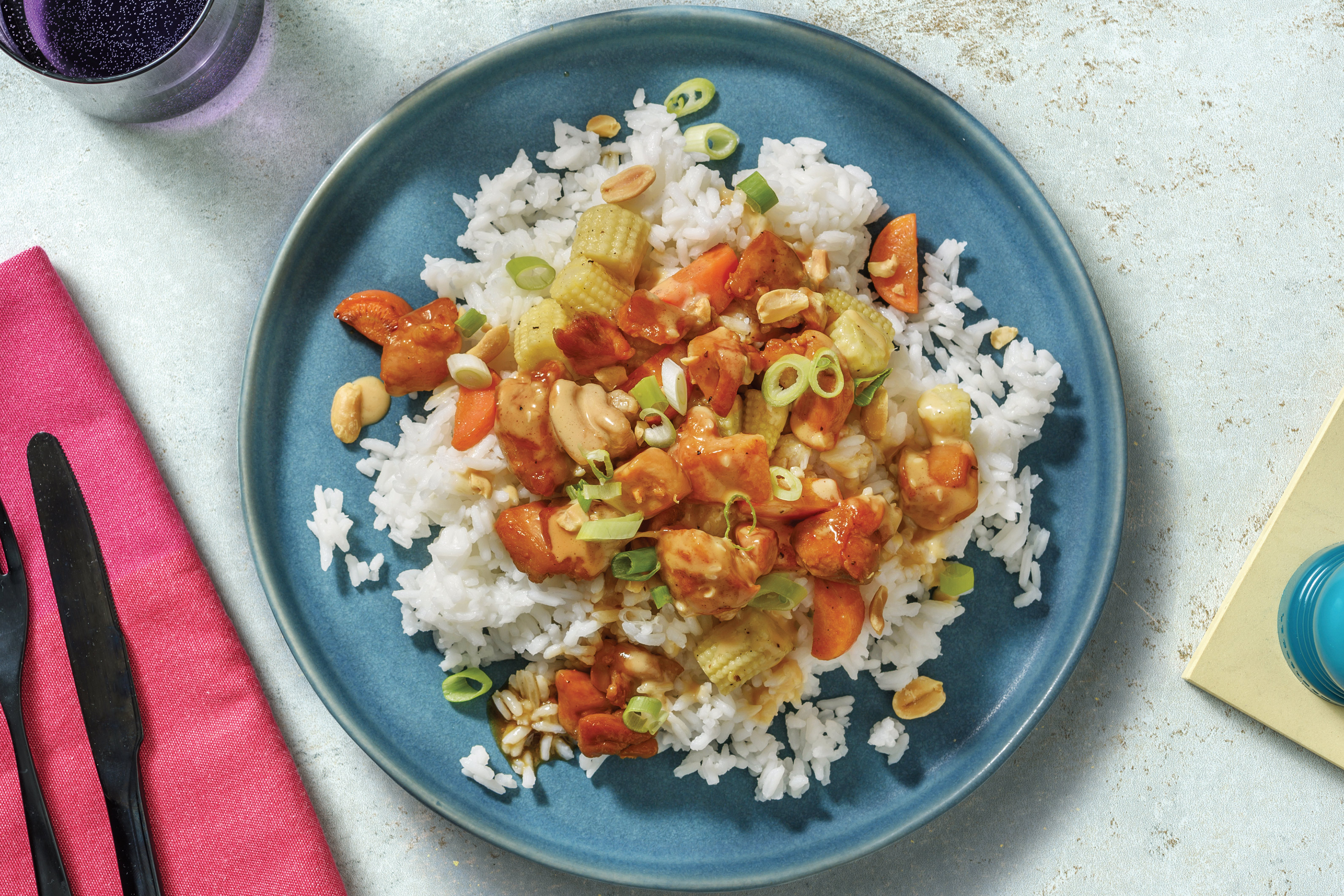 Teriyaki Chicken & Garlic Rice Bowl