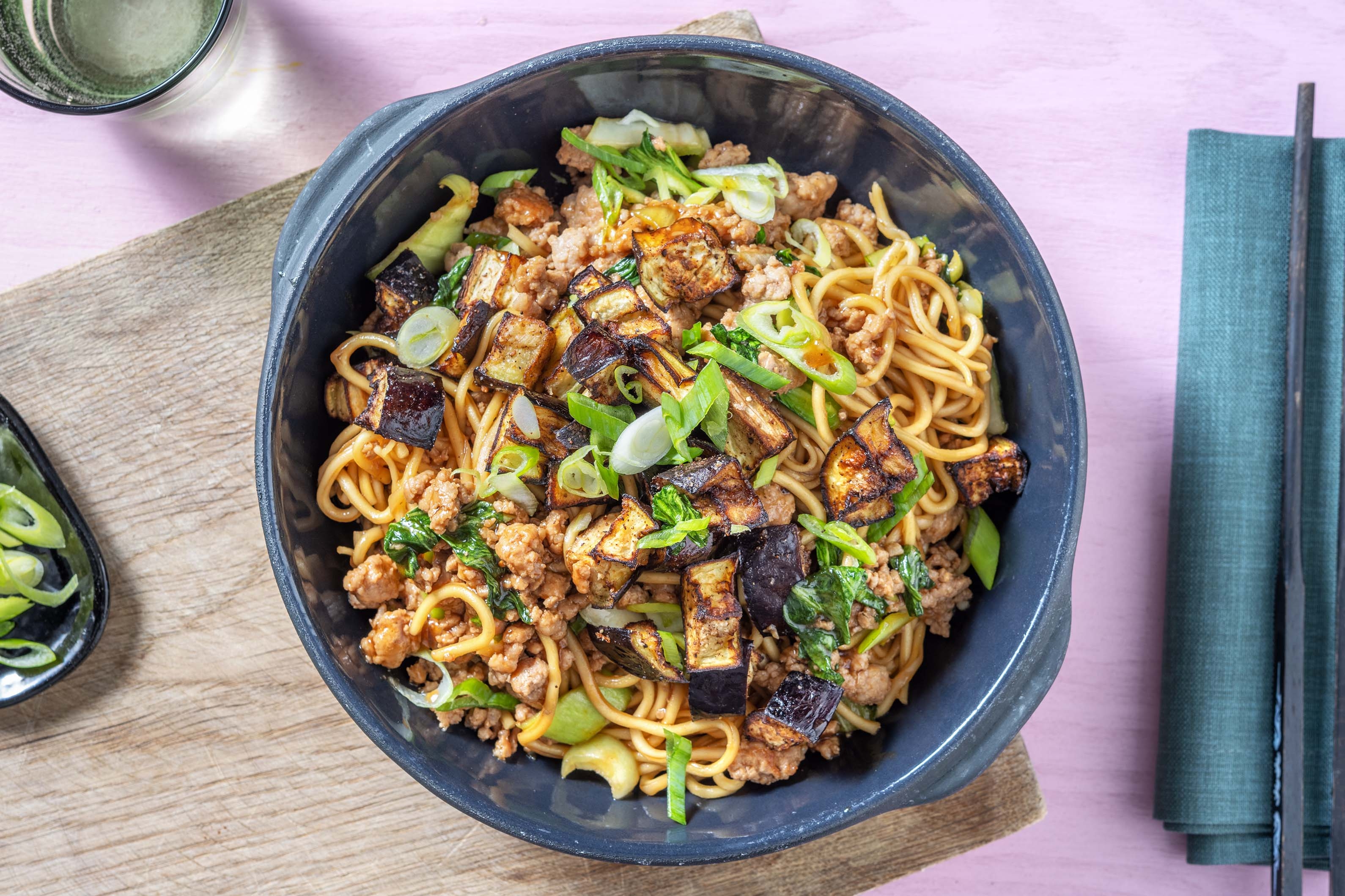 Teriyaki Pork Noodle Stir-fry