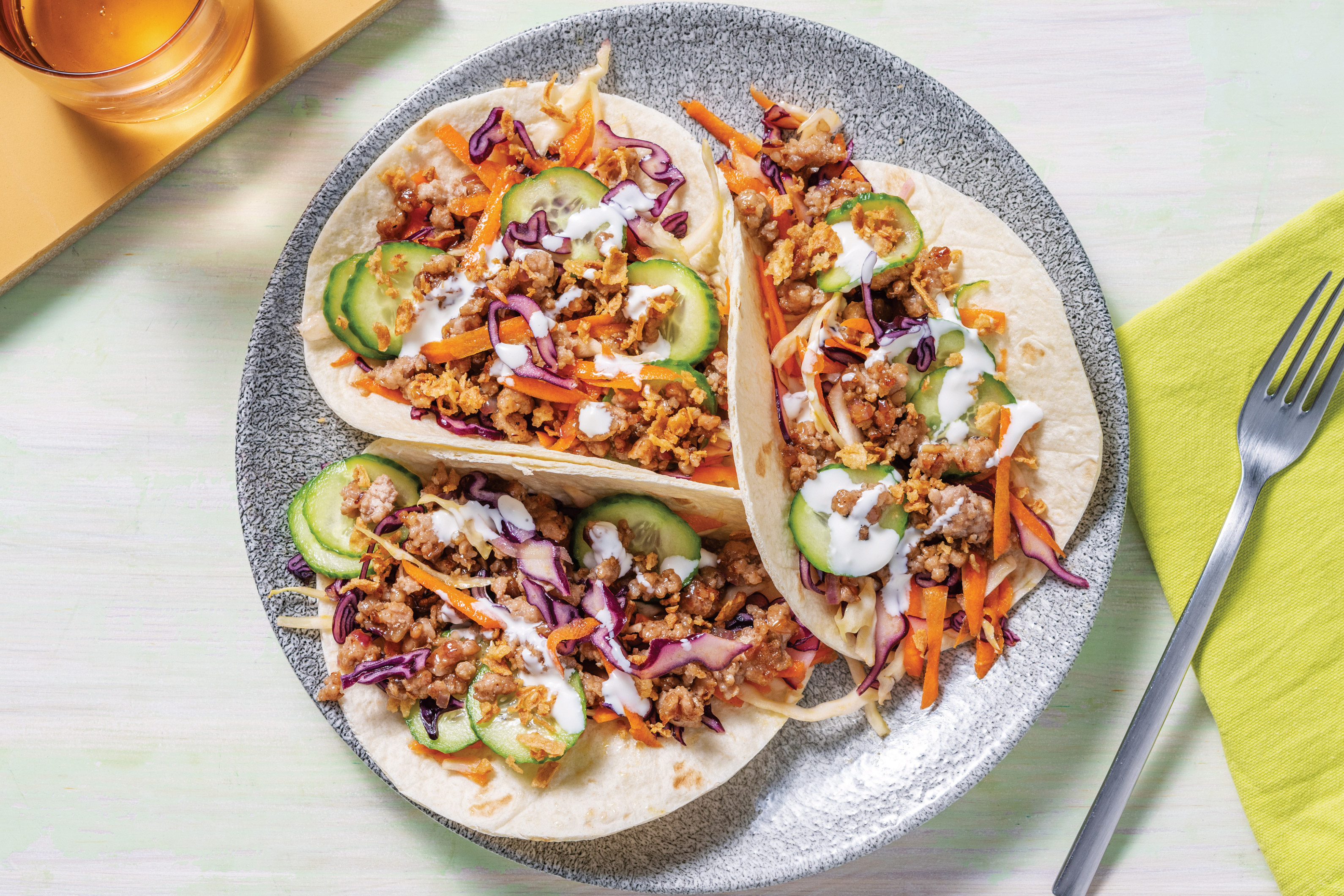 Teriyaki Pork Tacos