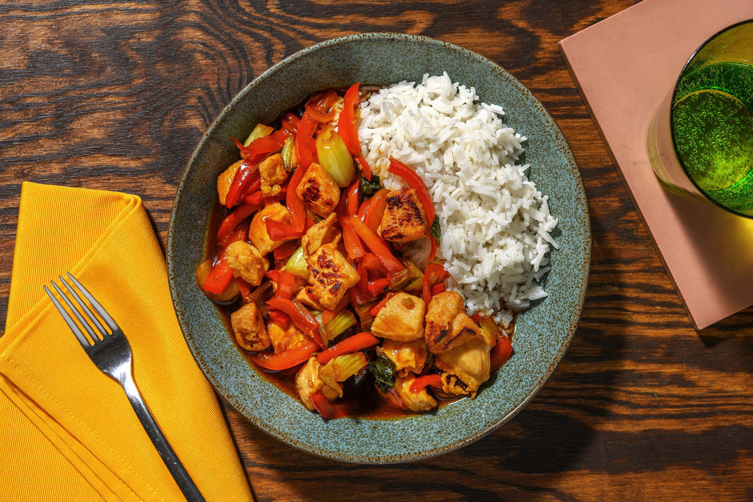 Teriyaki-Pouletpfanne mit Pak Choi