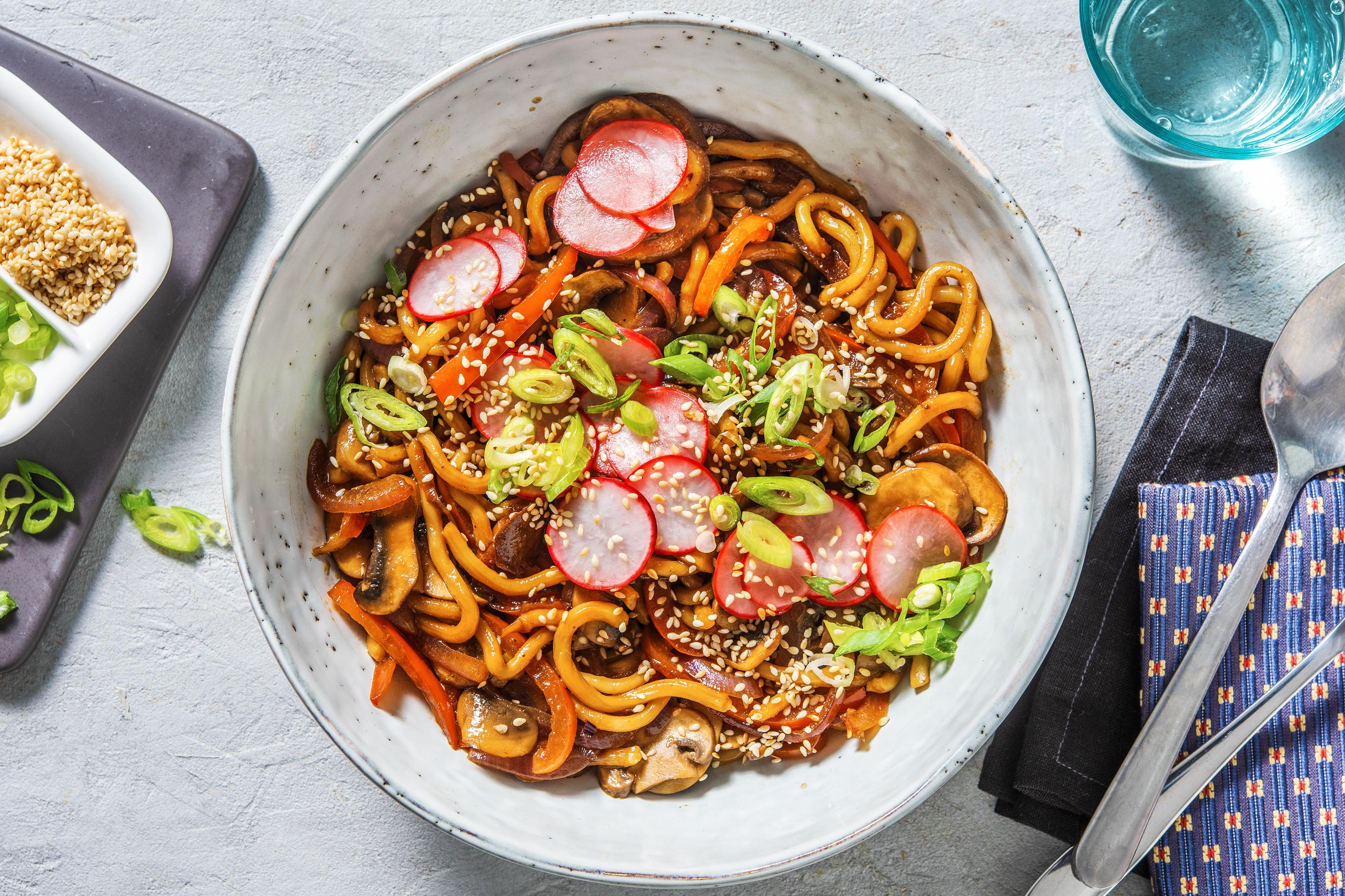 Teriyaki Udon Noodles