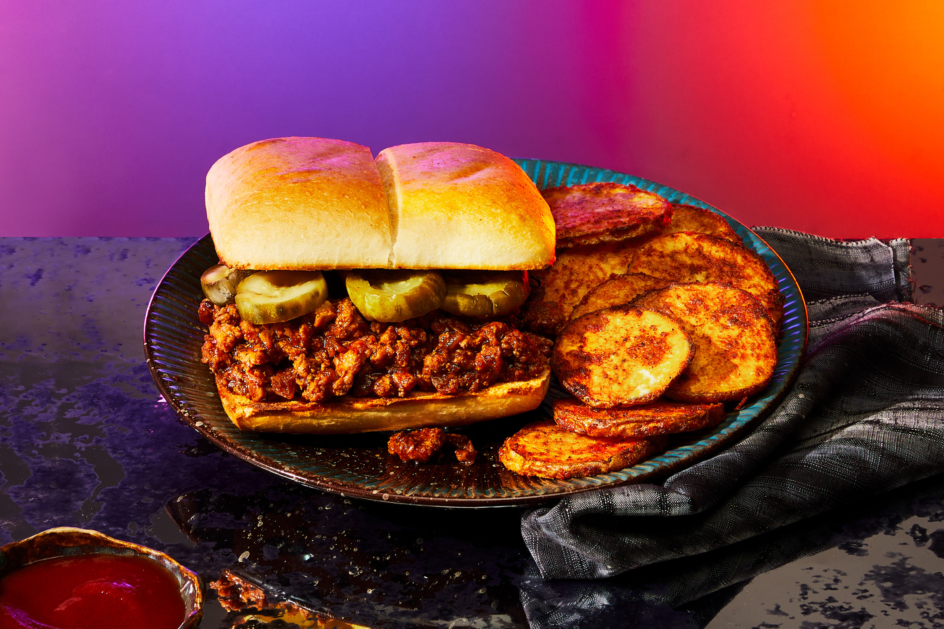 Terran-Style BBQ Pork Sandwiches