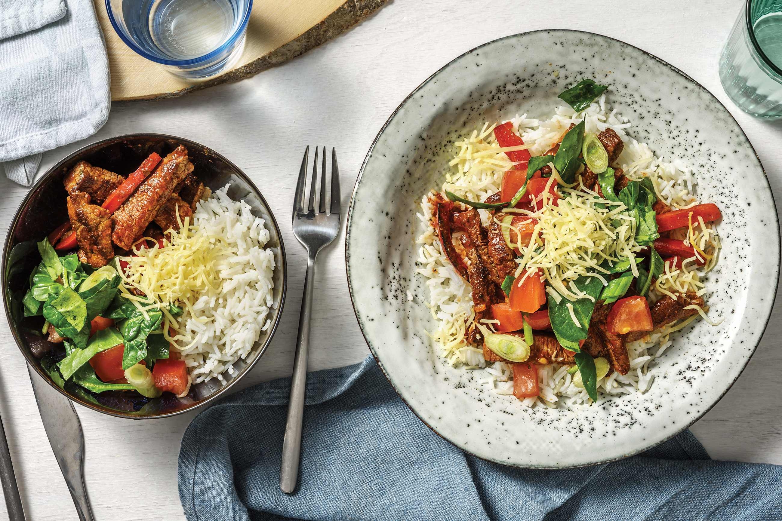 NZ Mexican Beef Bowl
