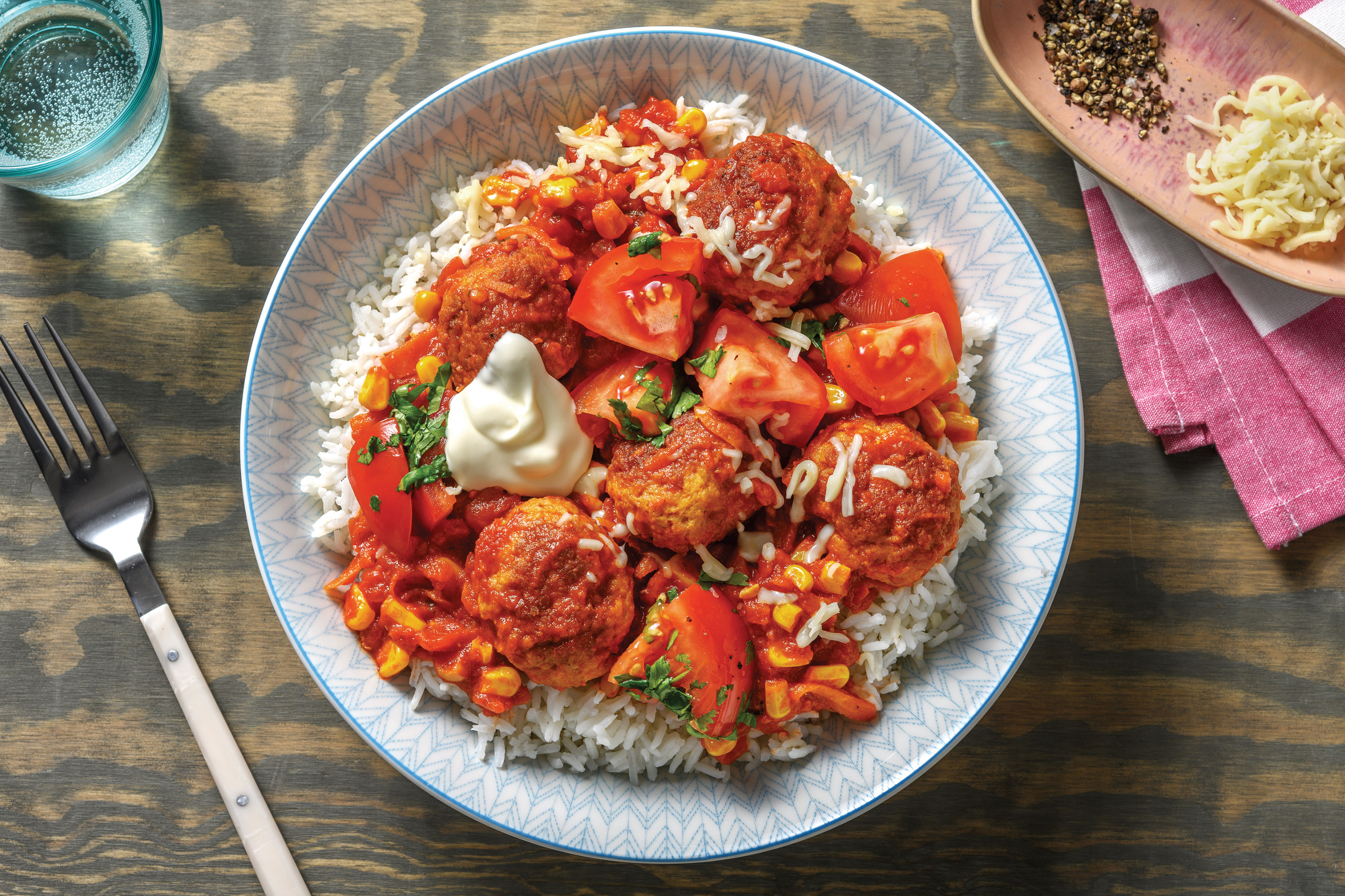 Tex-Mex Pork Meatballs