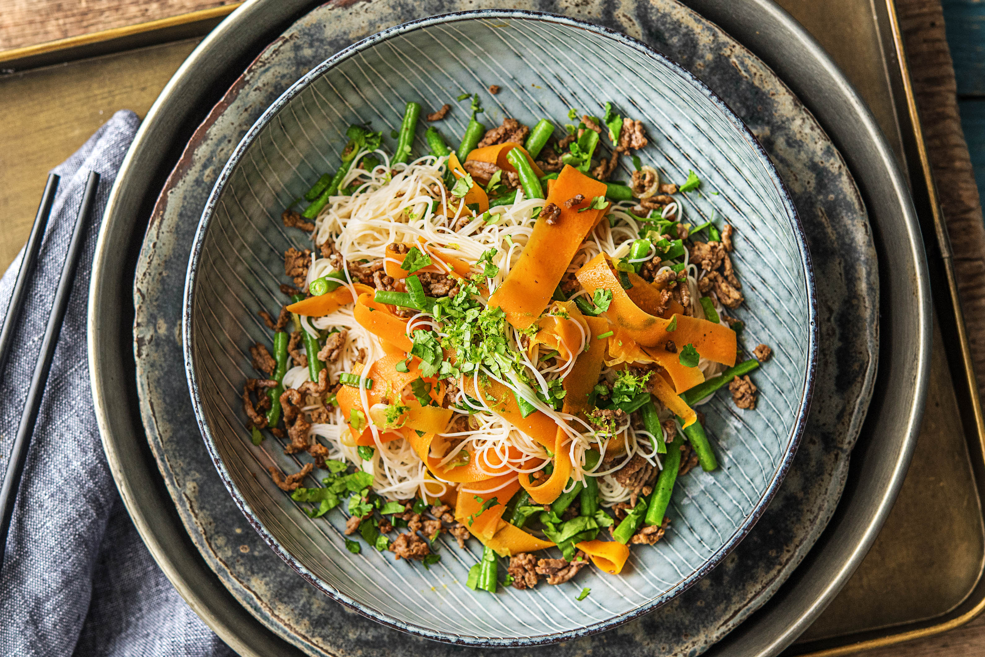 Thai Beef and Glass Noodles
