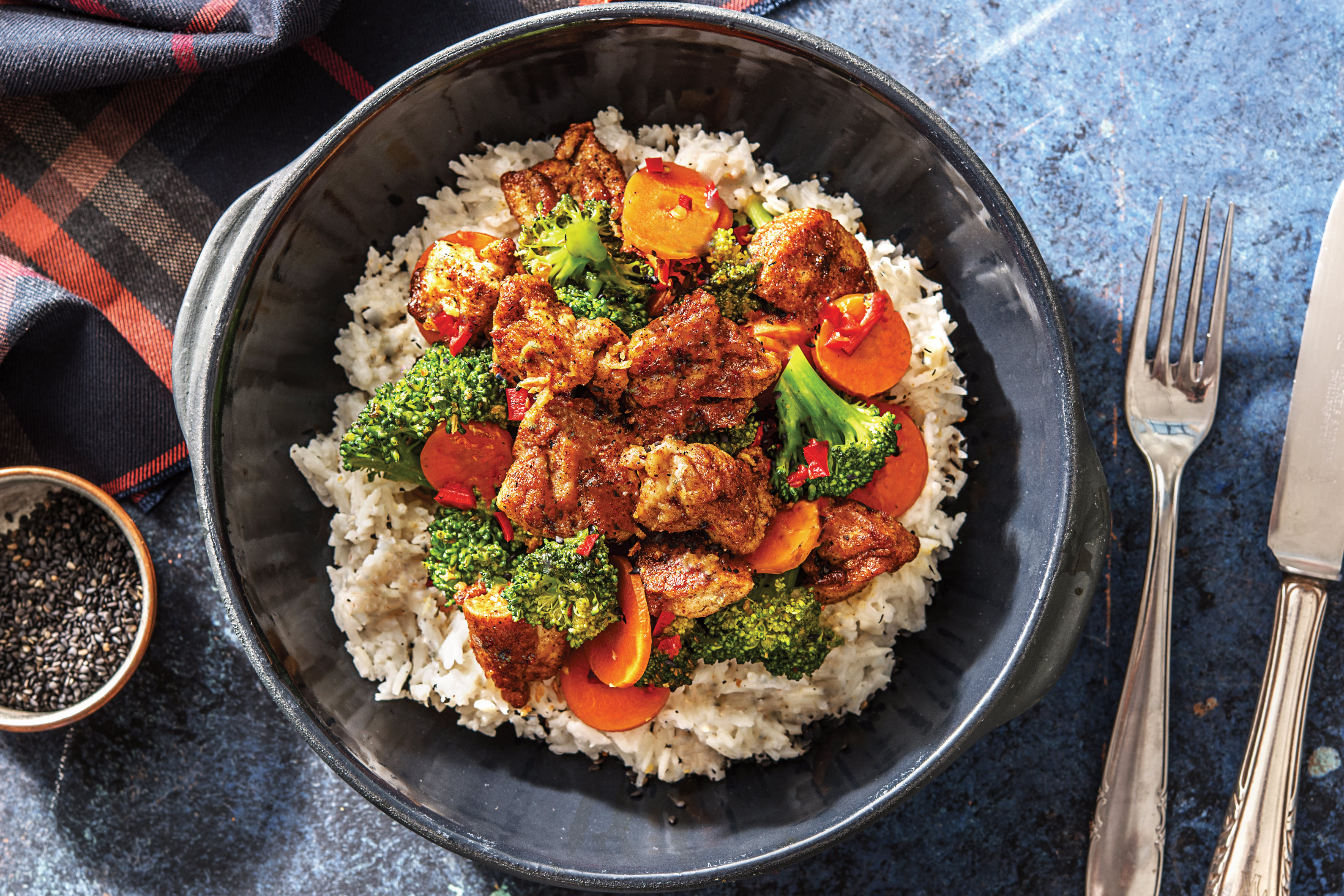 Thai Seven-Spice Chicken & Broccoli