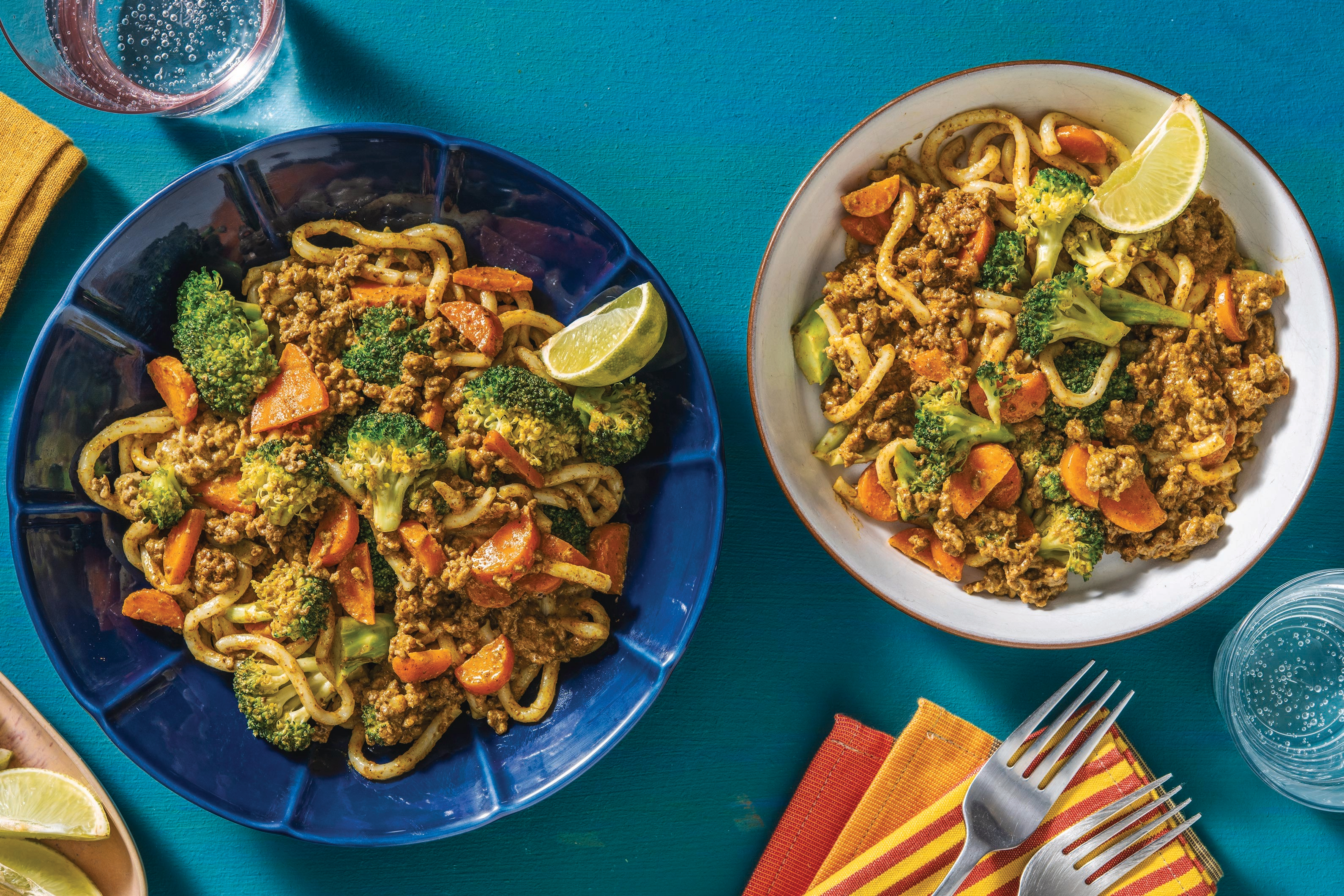 Thai Coconut Beef Noodles