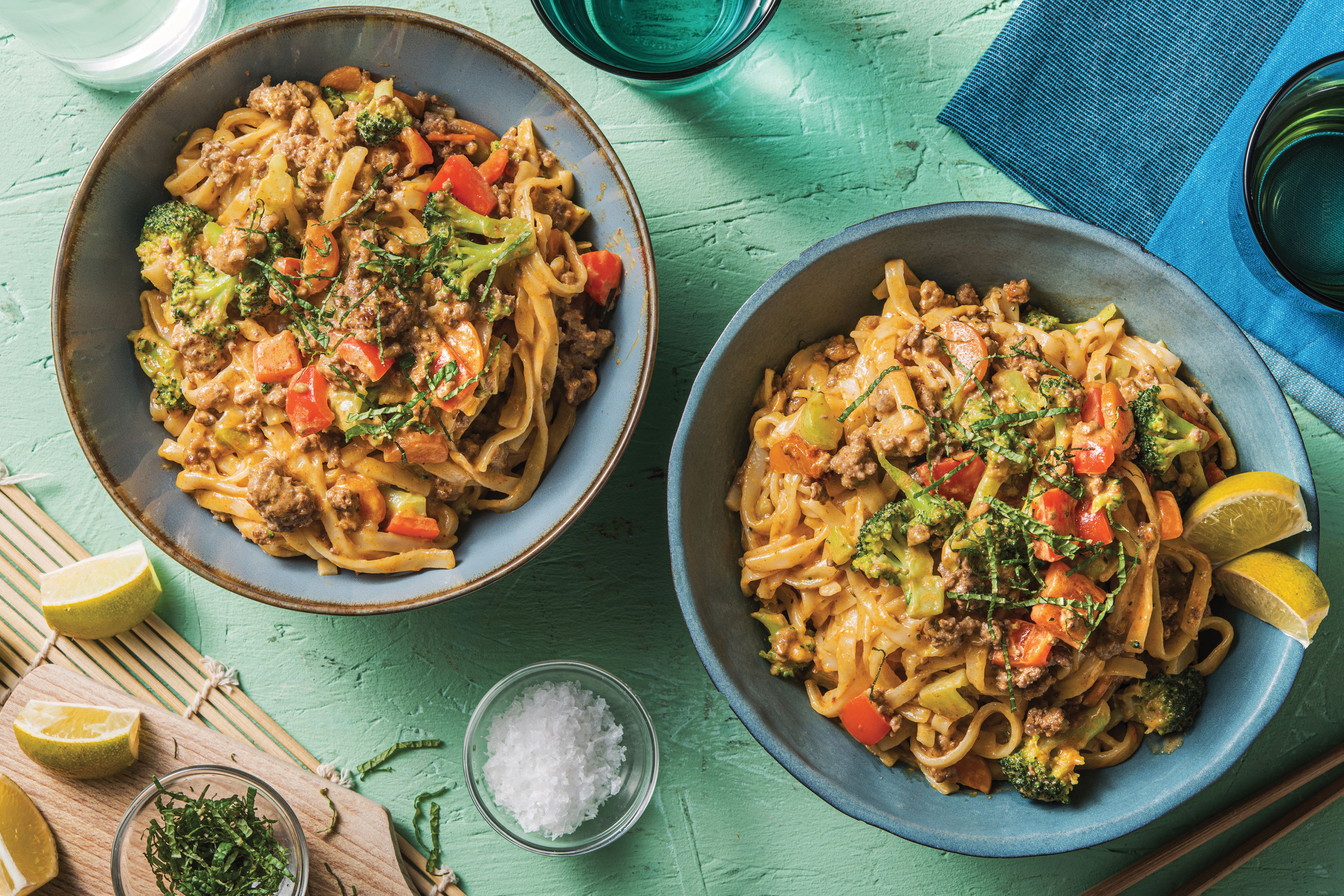 Thai Coconut Beef & Udon Noodles