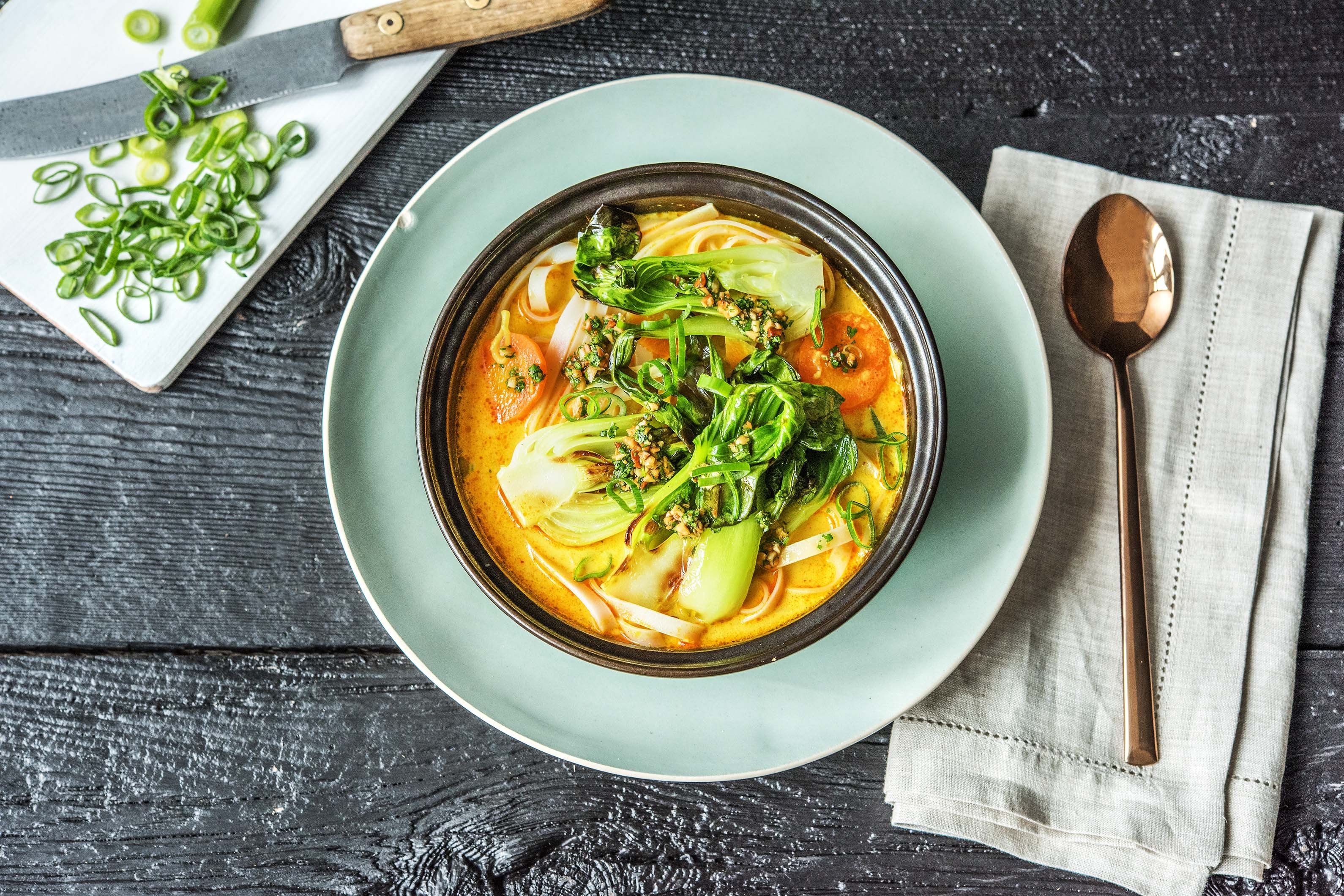 Thai Coconut Noodle Soup
