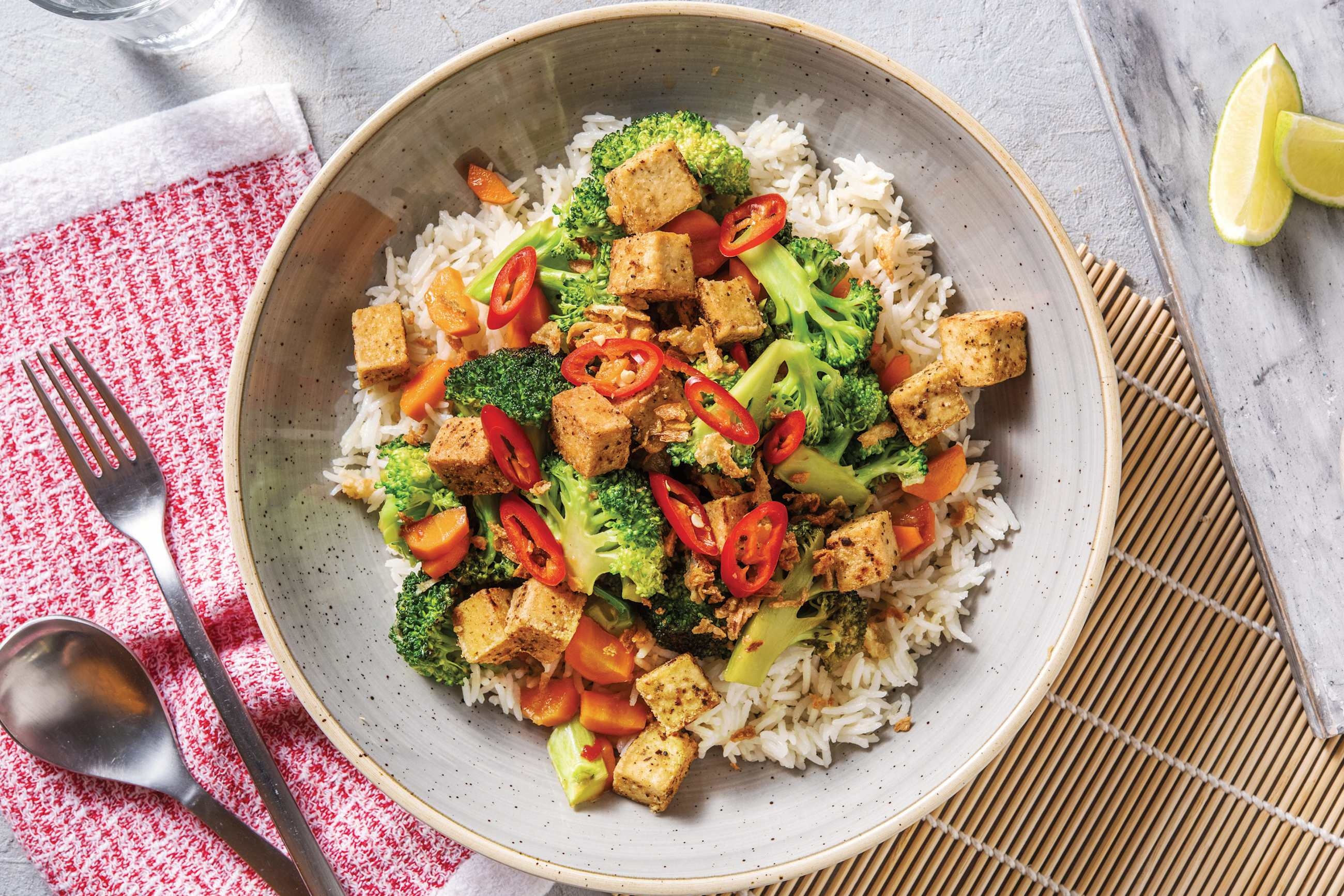 Thai Seven Spiced Tofu