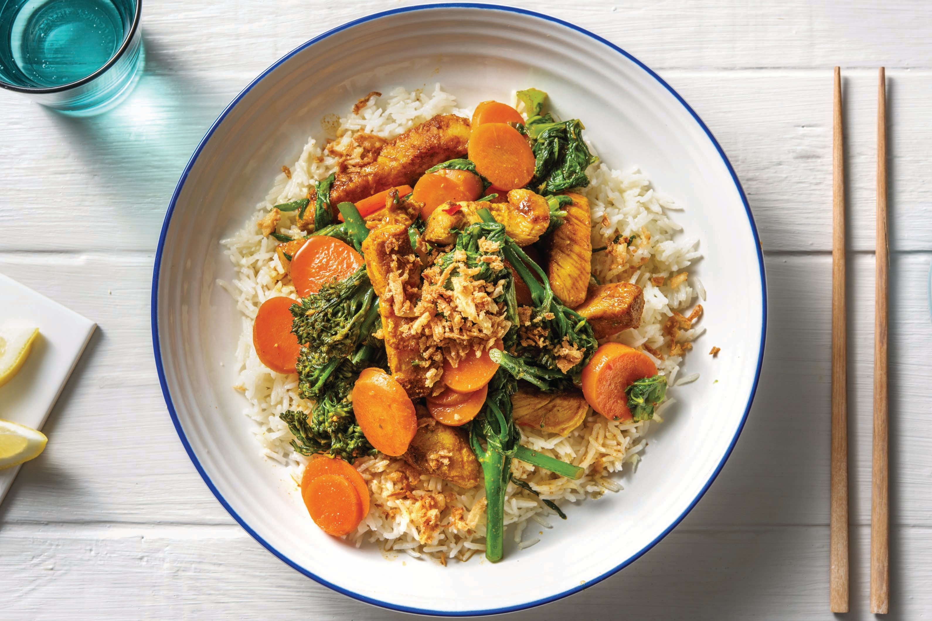 Thai-Spiced Pork & Sweet Chilli Veggies