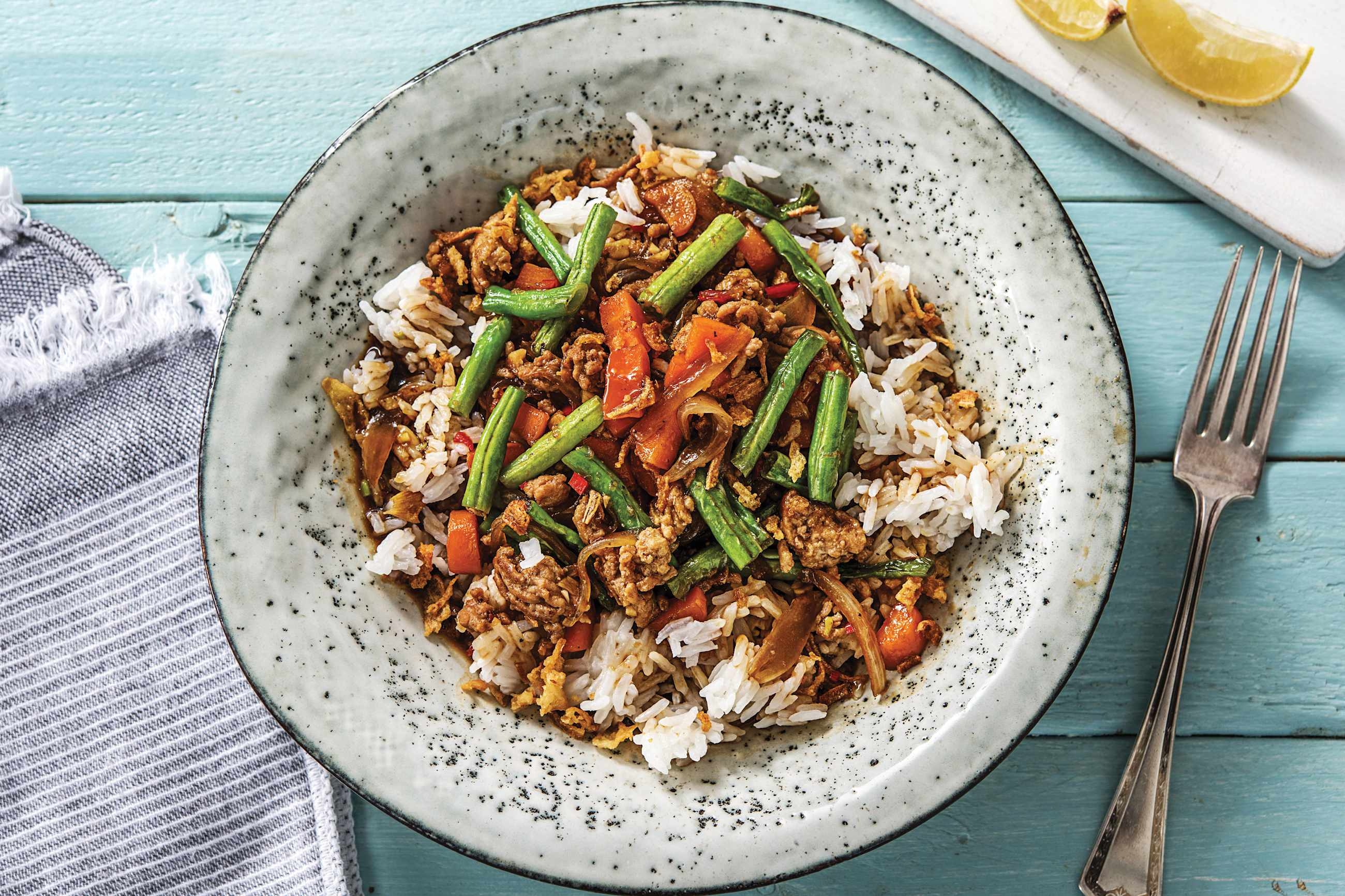 Thai-Style Pork Stir-Fry 