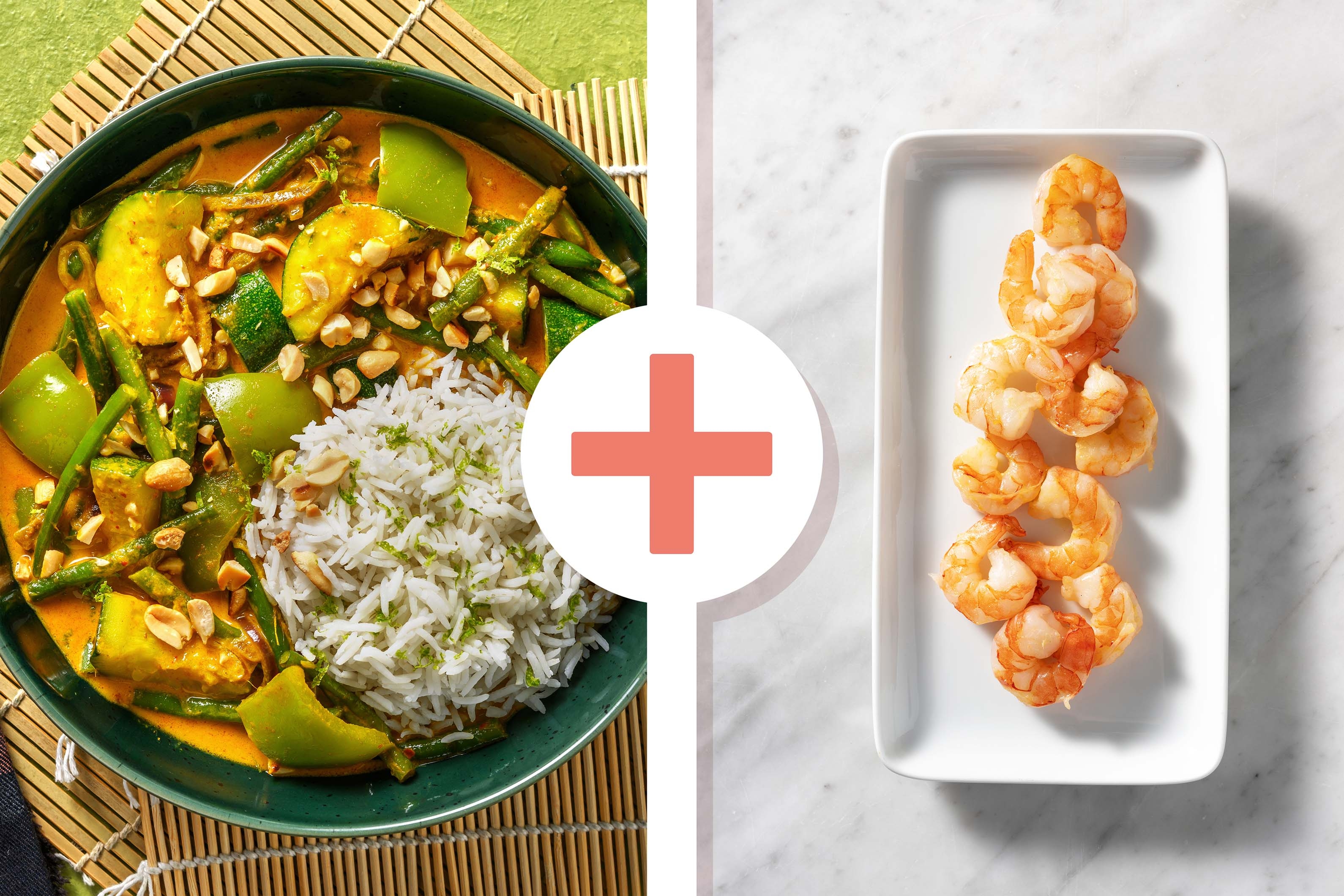 Fragrant Indonesian Style Veggie Curry with King Prawns