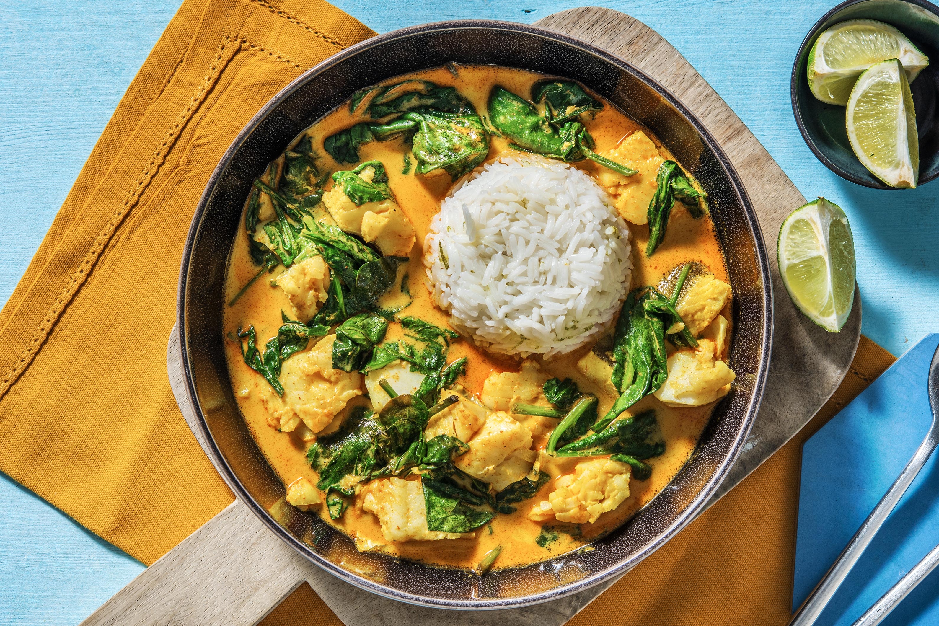 Thai Style Yellow Cod Curry