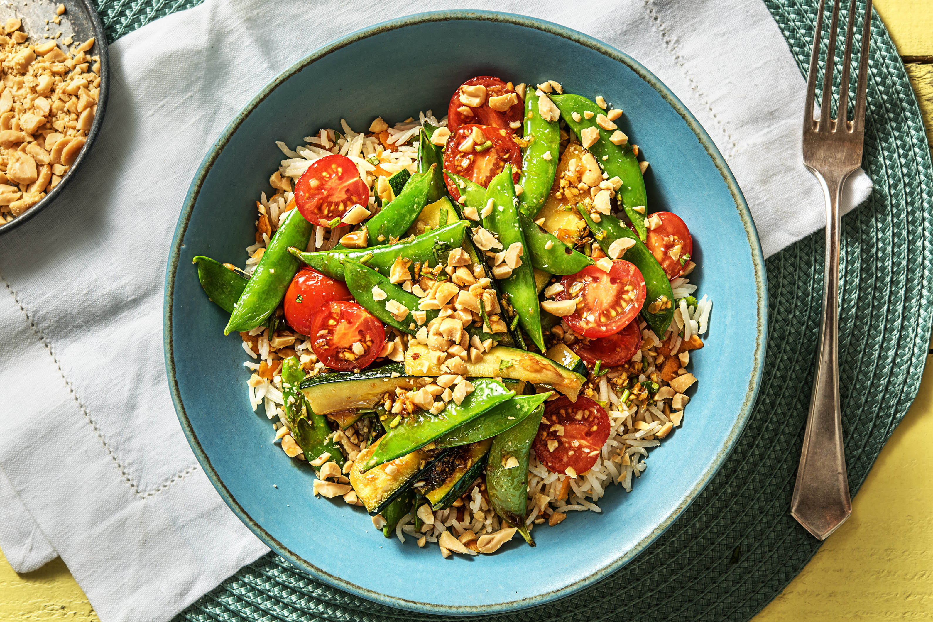 Thai Veggie Rice Bowl