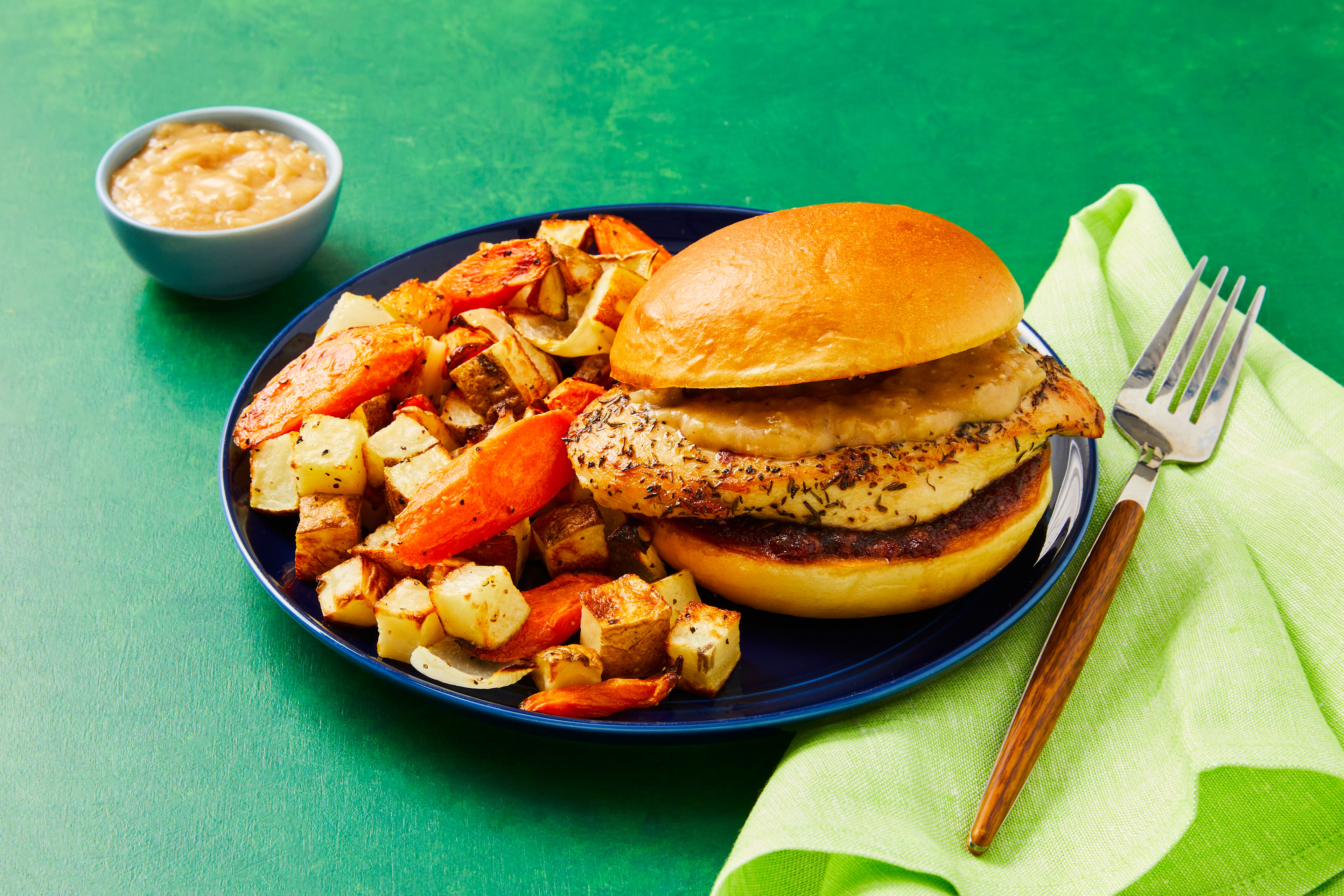 Thanksgiving Anytime Chicken Sandos