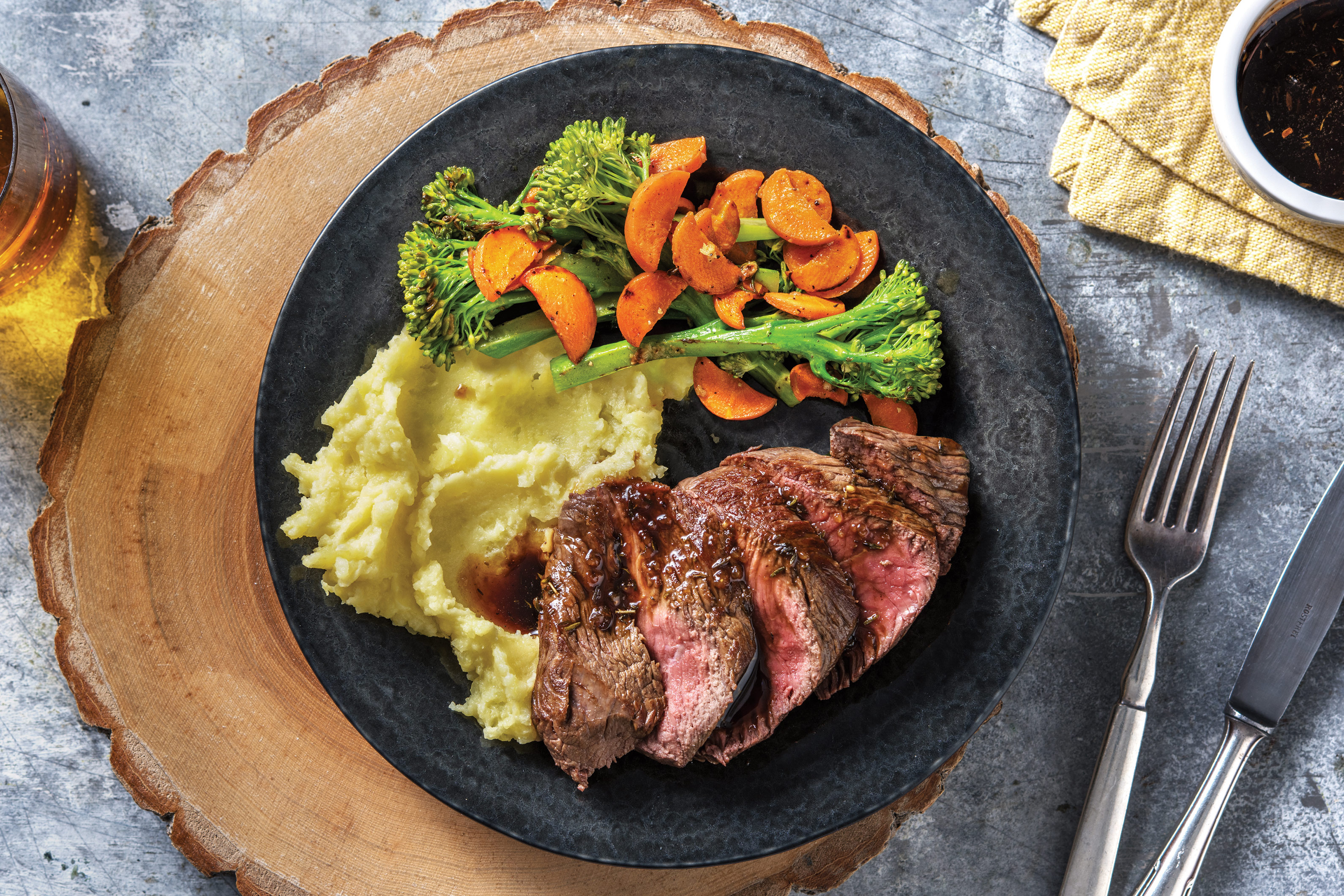 Balsamic & Thyme Beef Steak