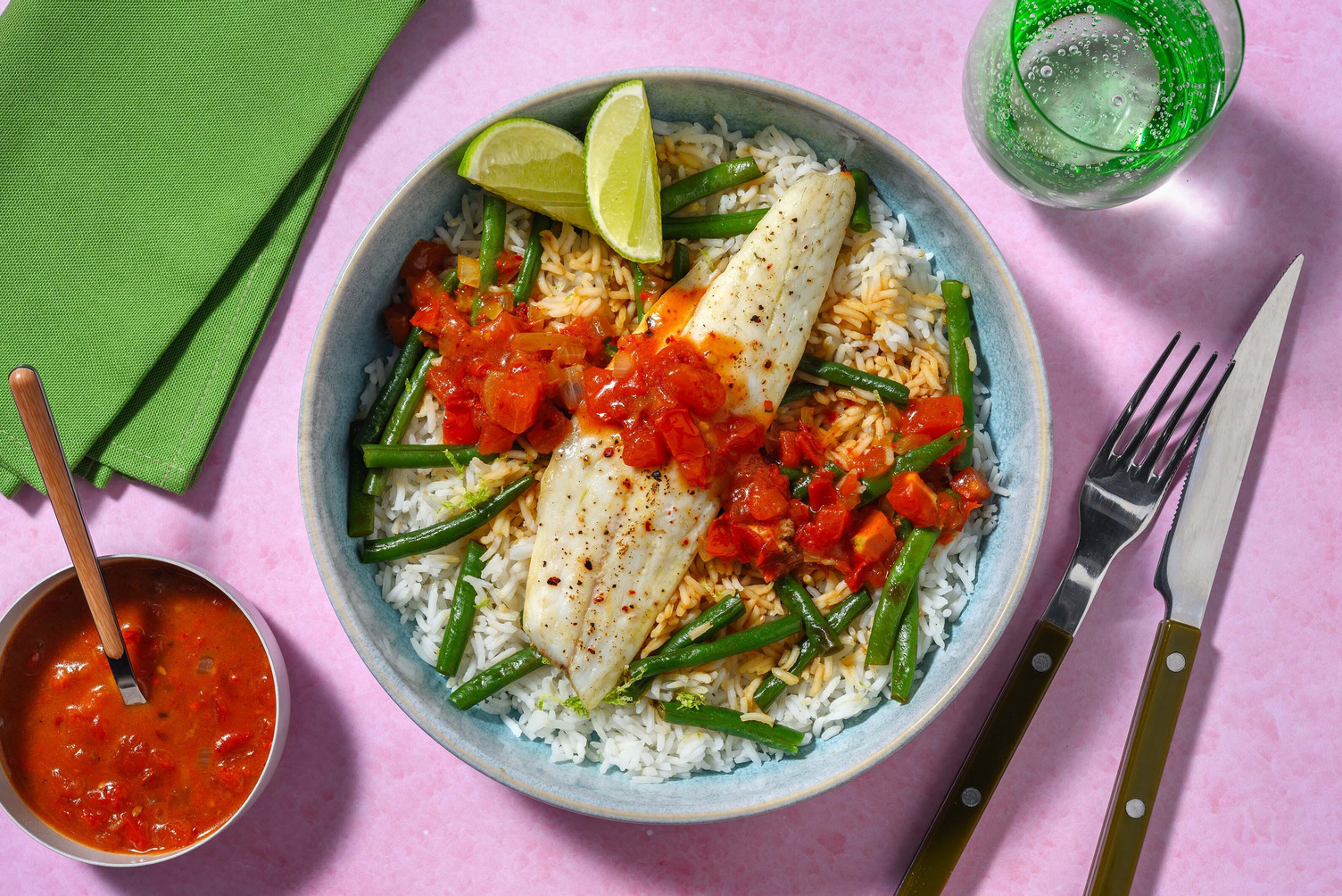 Tilapia à la citronelle façon indonésienne