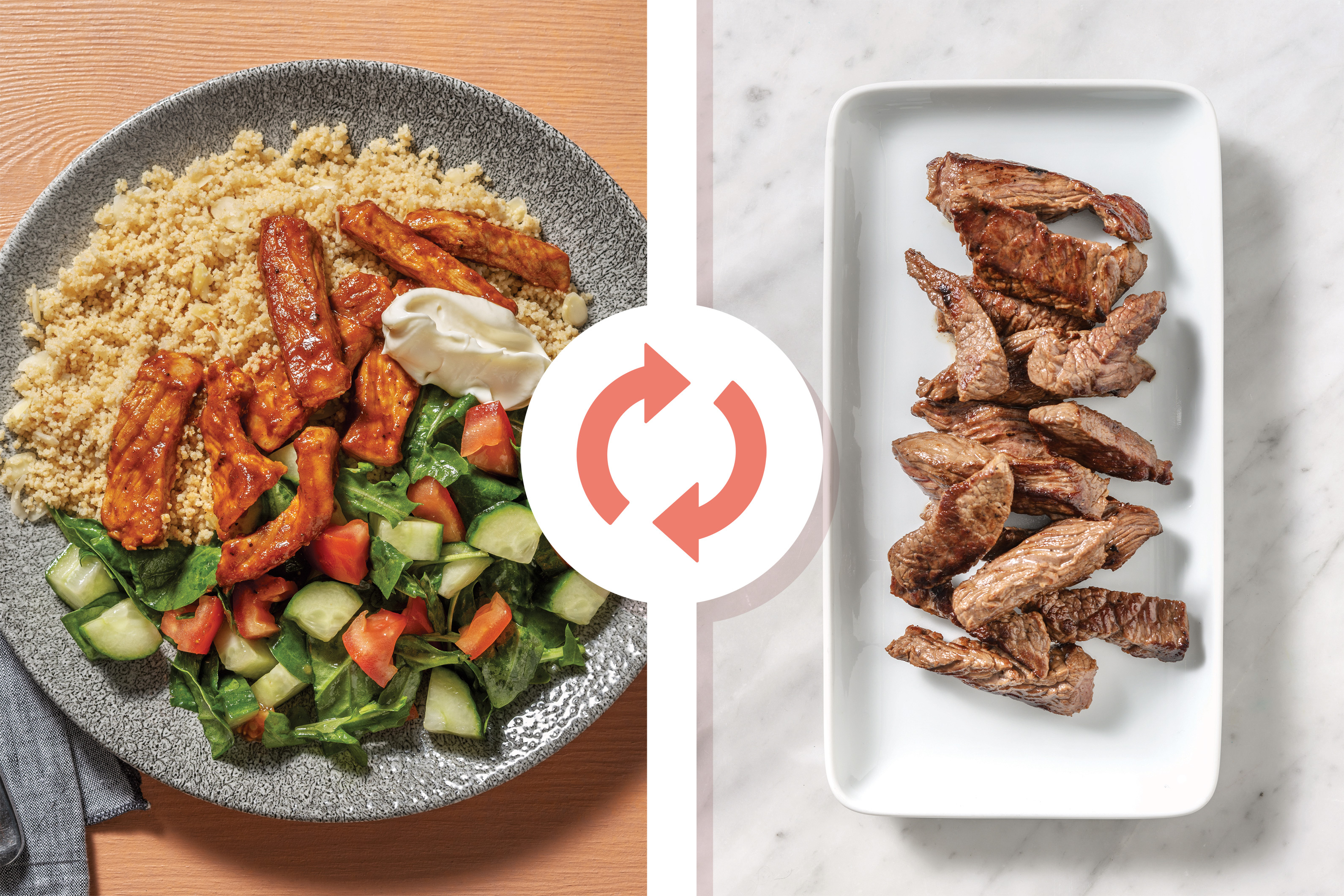 Tomato Beef & Nutty Couscous