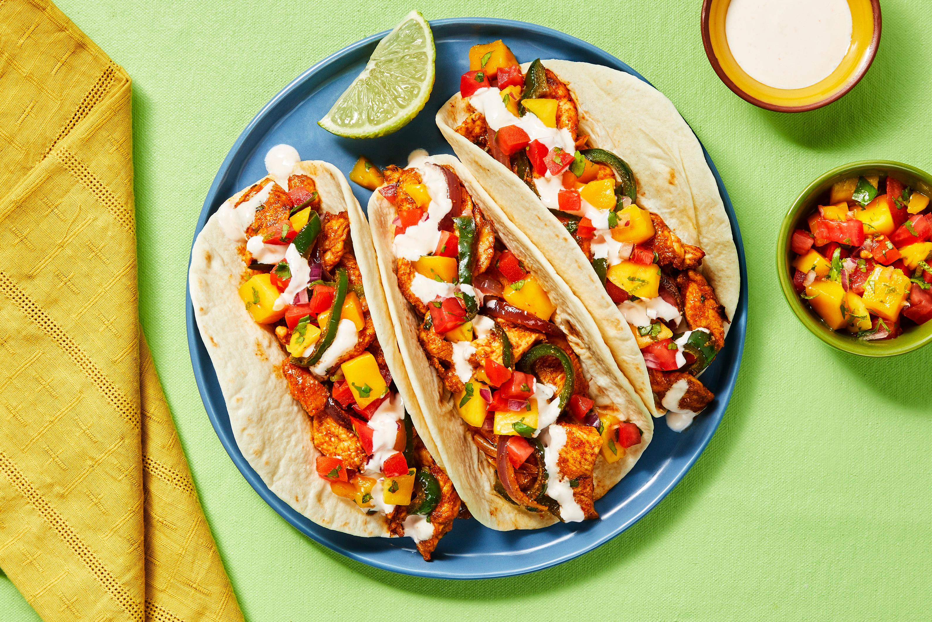 Mango Tango Chicken Tacos