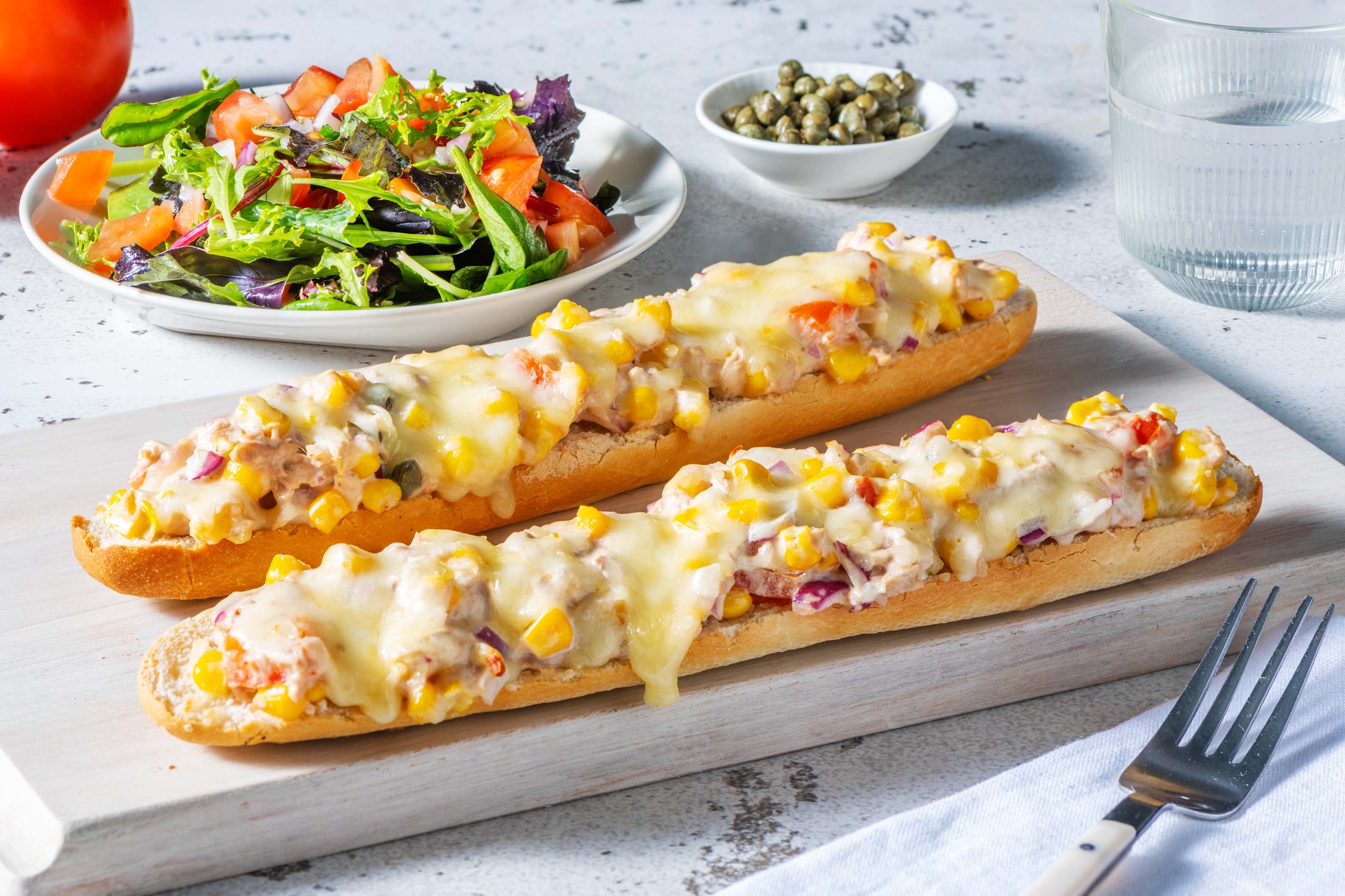 Fondants au thon maison à la tomate et au maïs