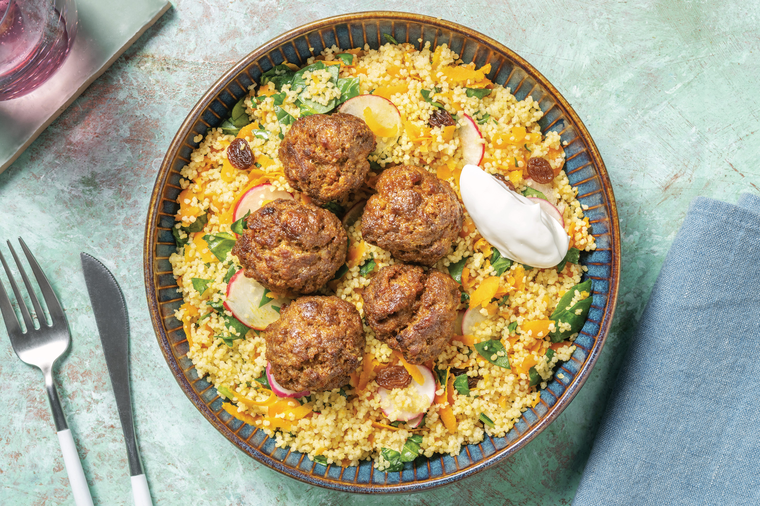 Tunisian Venison & Beef Meatballs