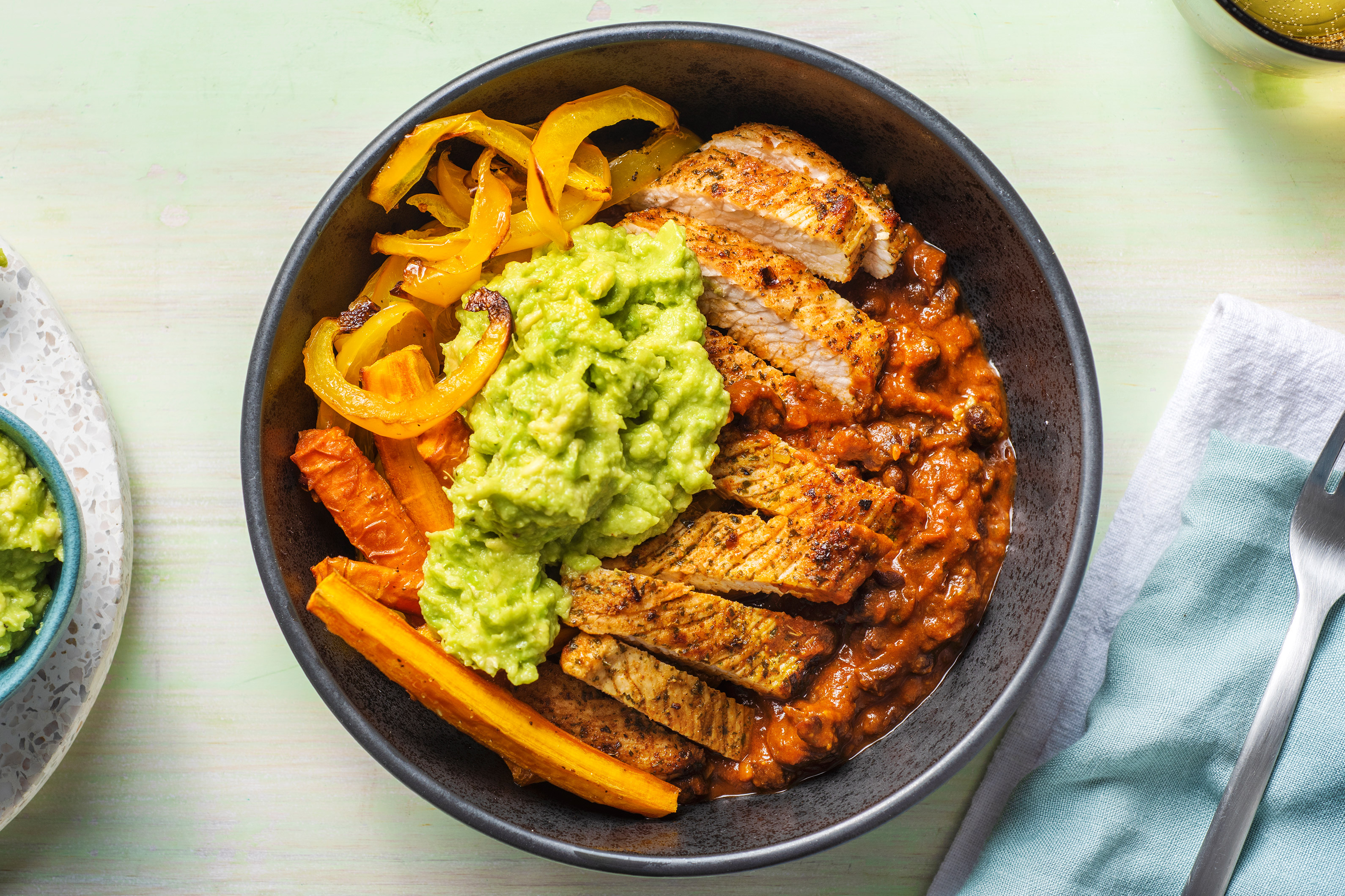 Turkey Steak Fajita Bowl