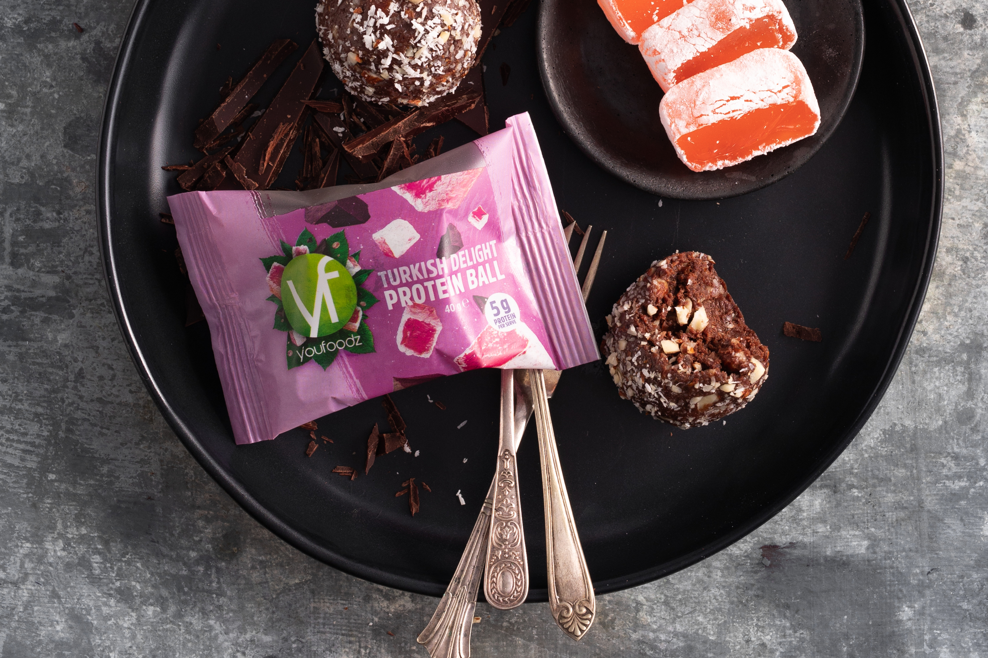 Turkish Delight Protein Ball