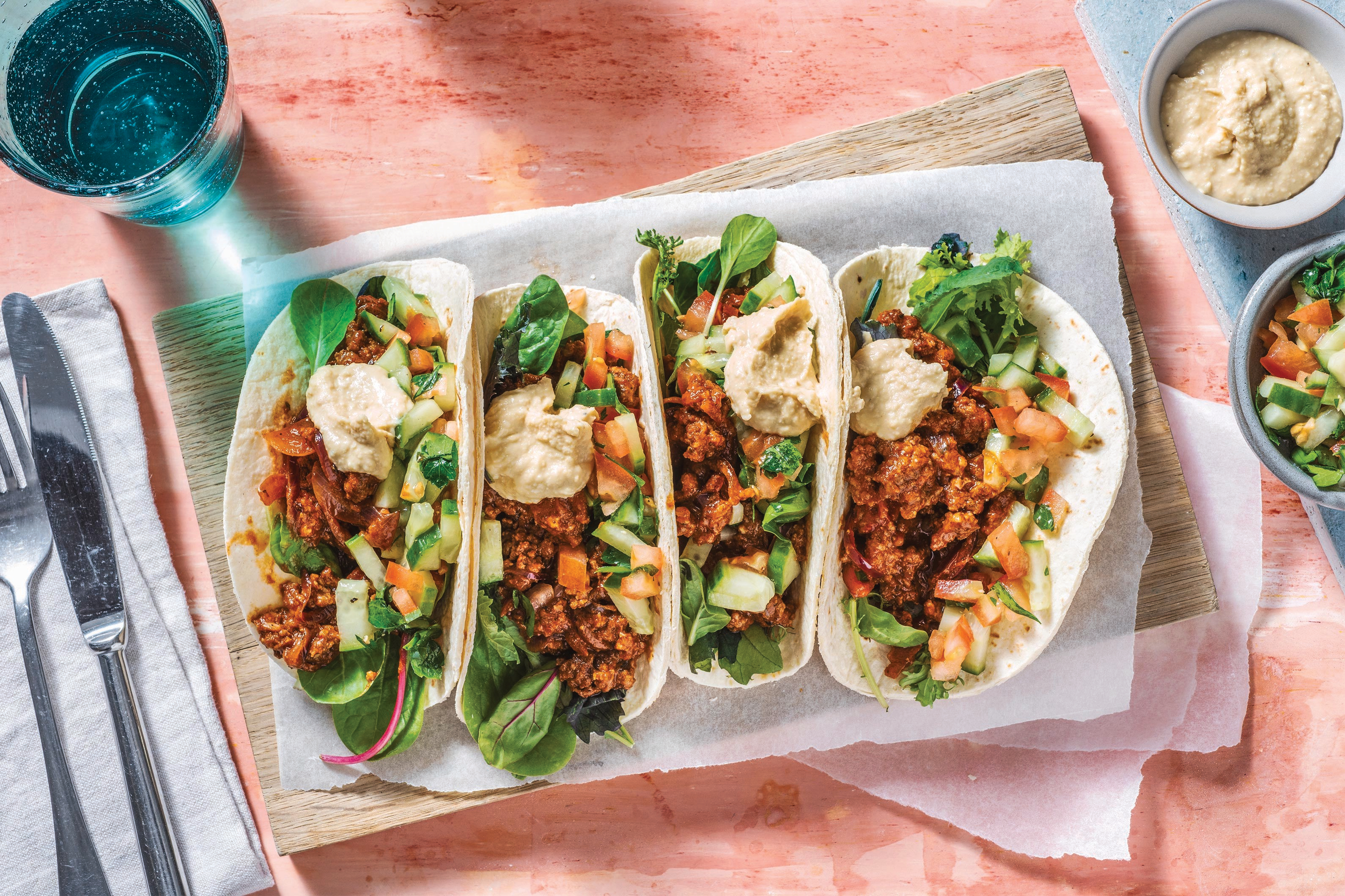 Turkish-Spiced Beef Tacos