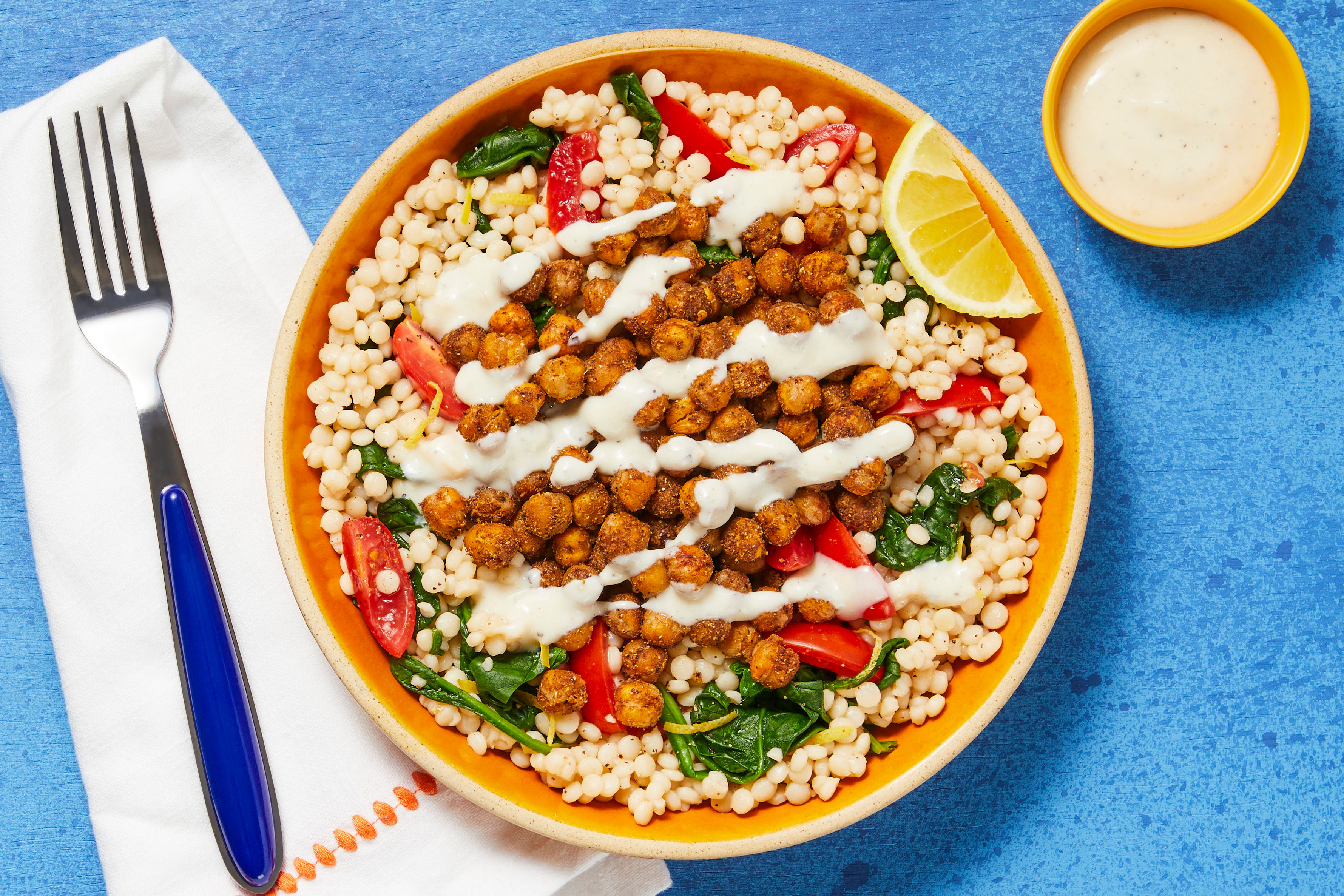 Turkish-Spiced Chickpea Couscous Bowls