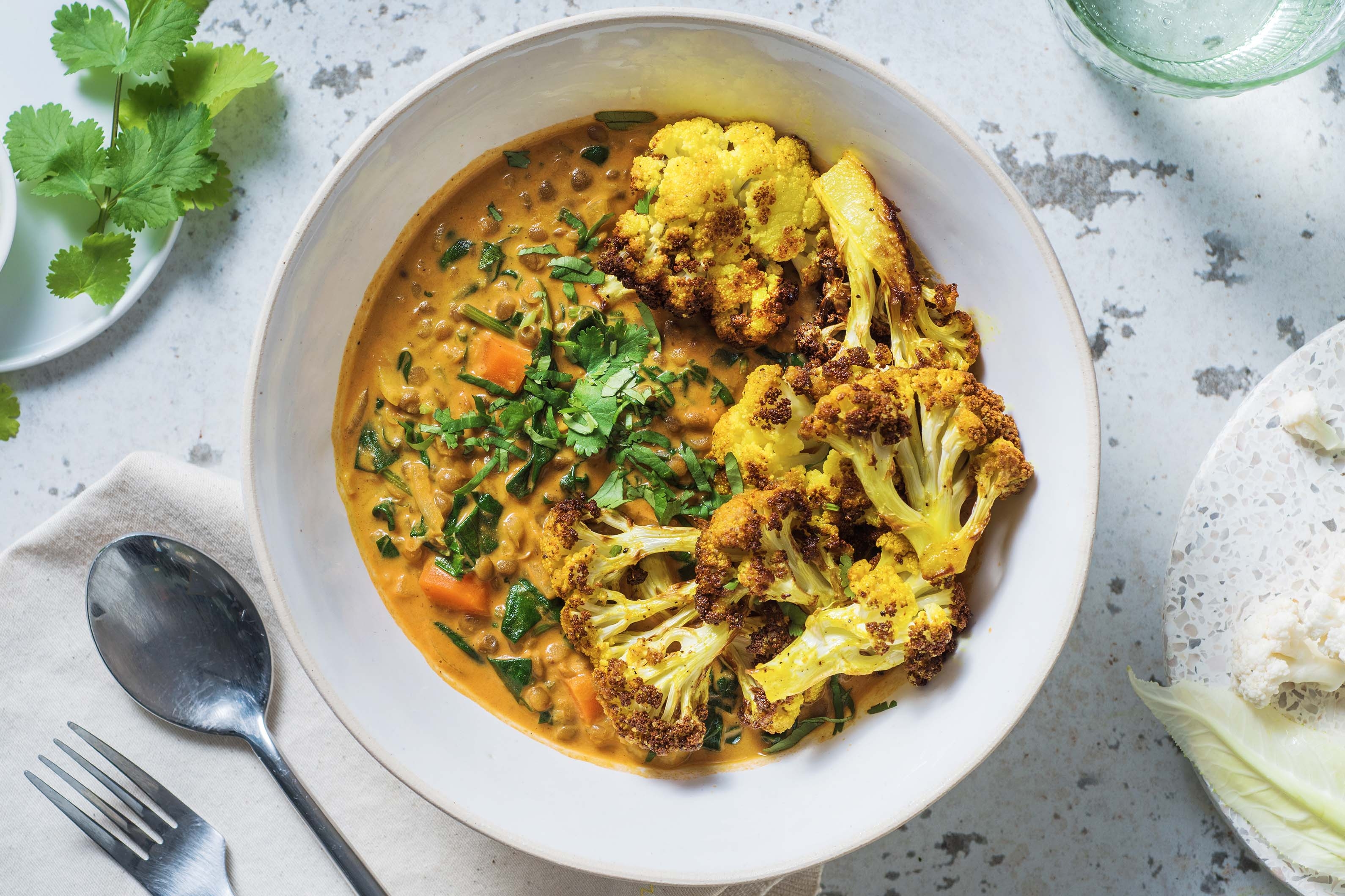 Turmeric Roasted Cauliflower