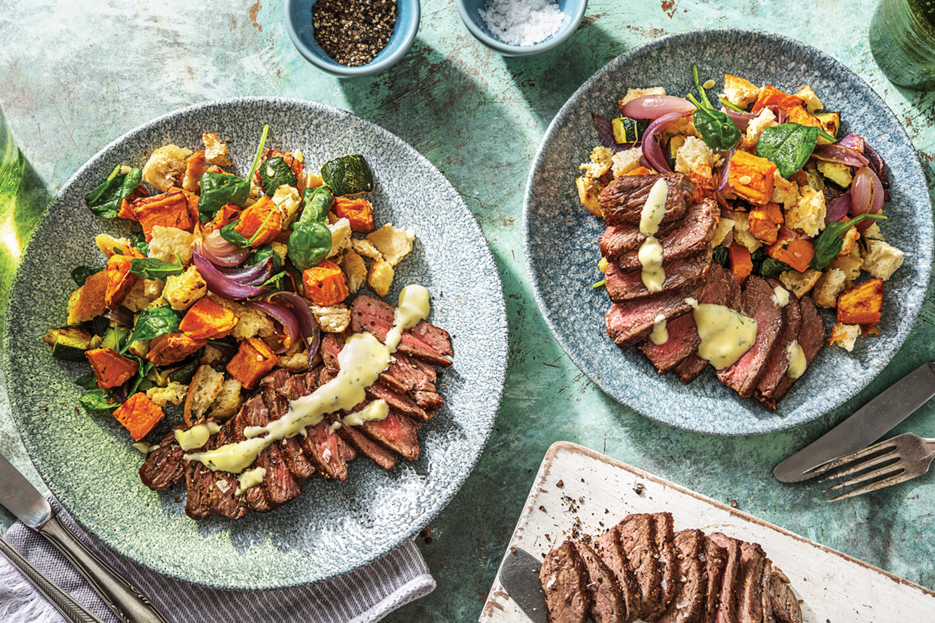 Tuscan Beef & Roast Vegetables