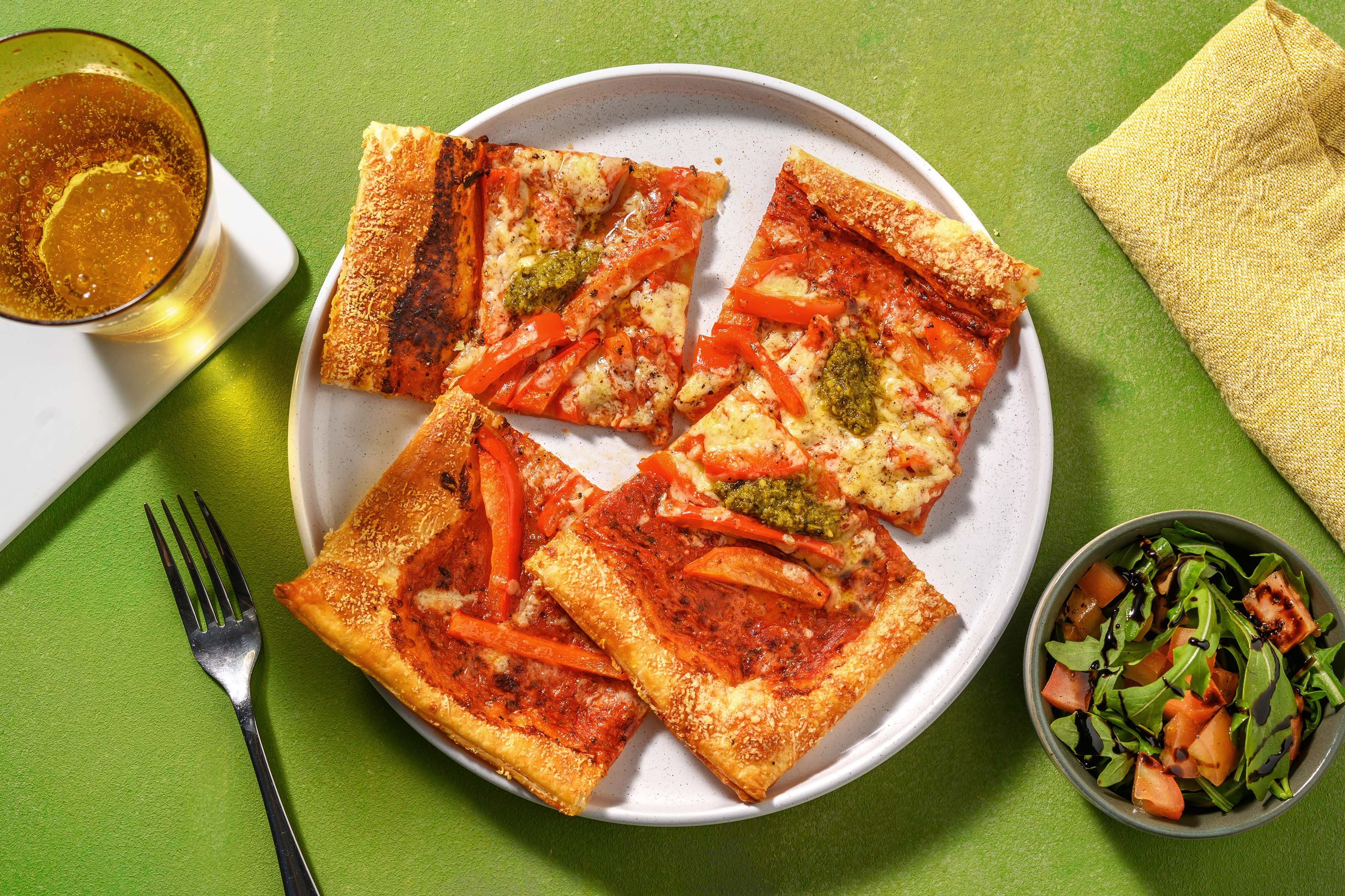 Two Cheese and Pepper Tart