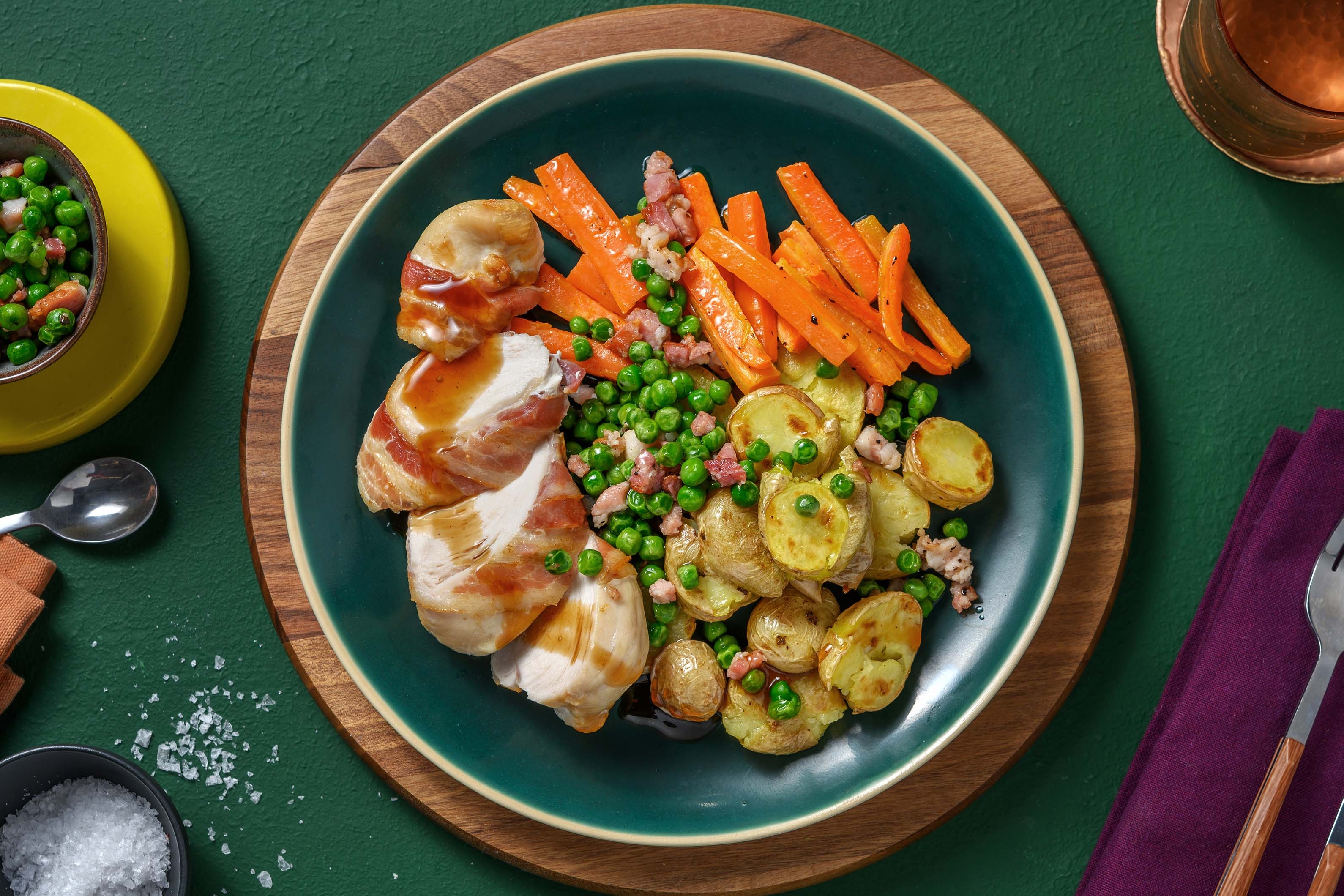 Ultimate Bacon Wrapped Roast Chicken Breast