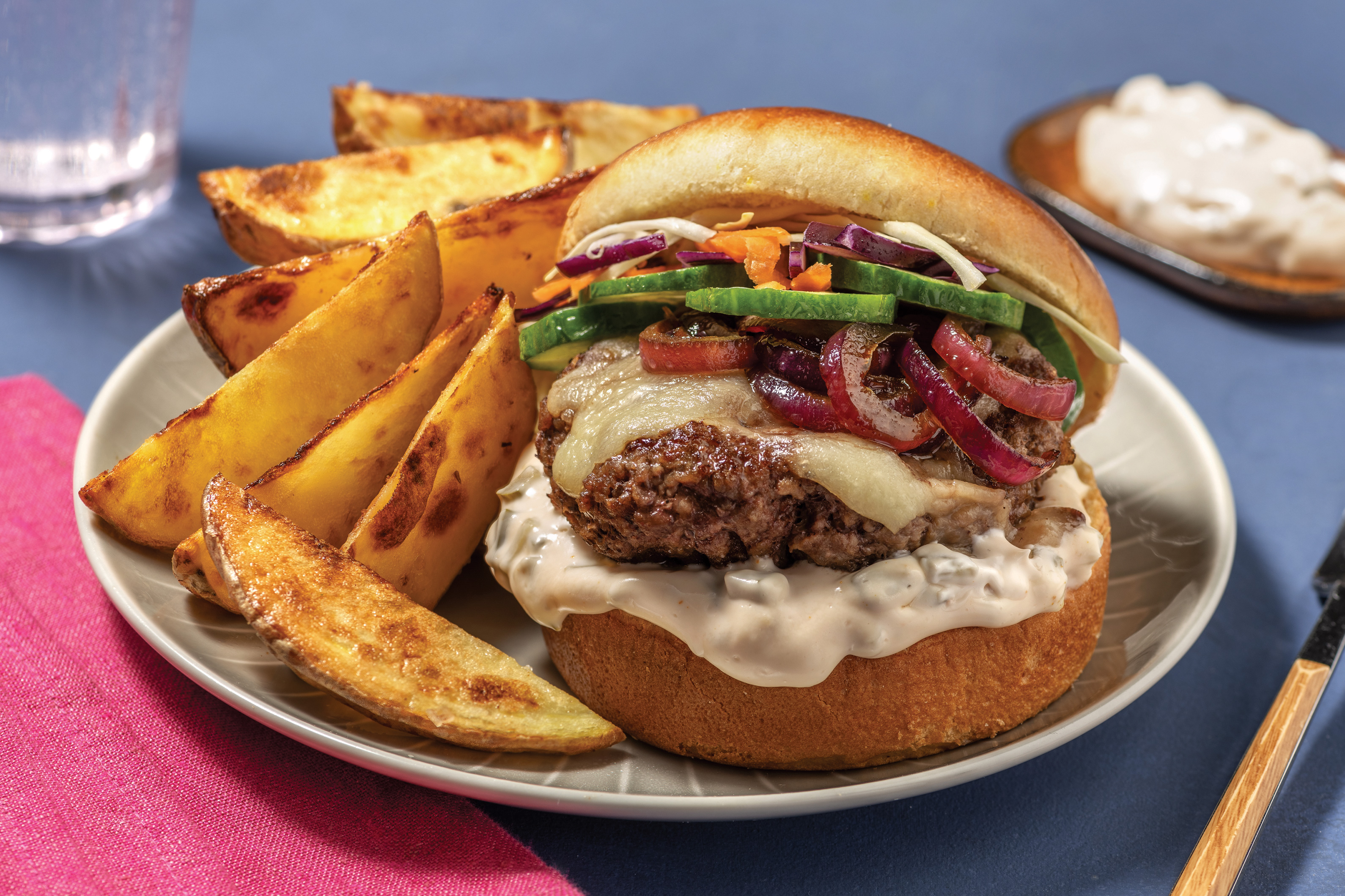 Ultimate Beef & Caramelised Onion Burger