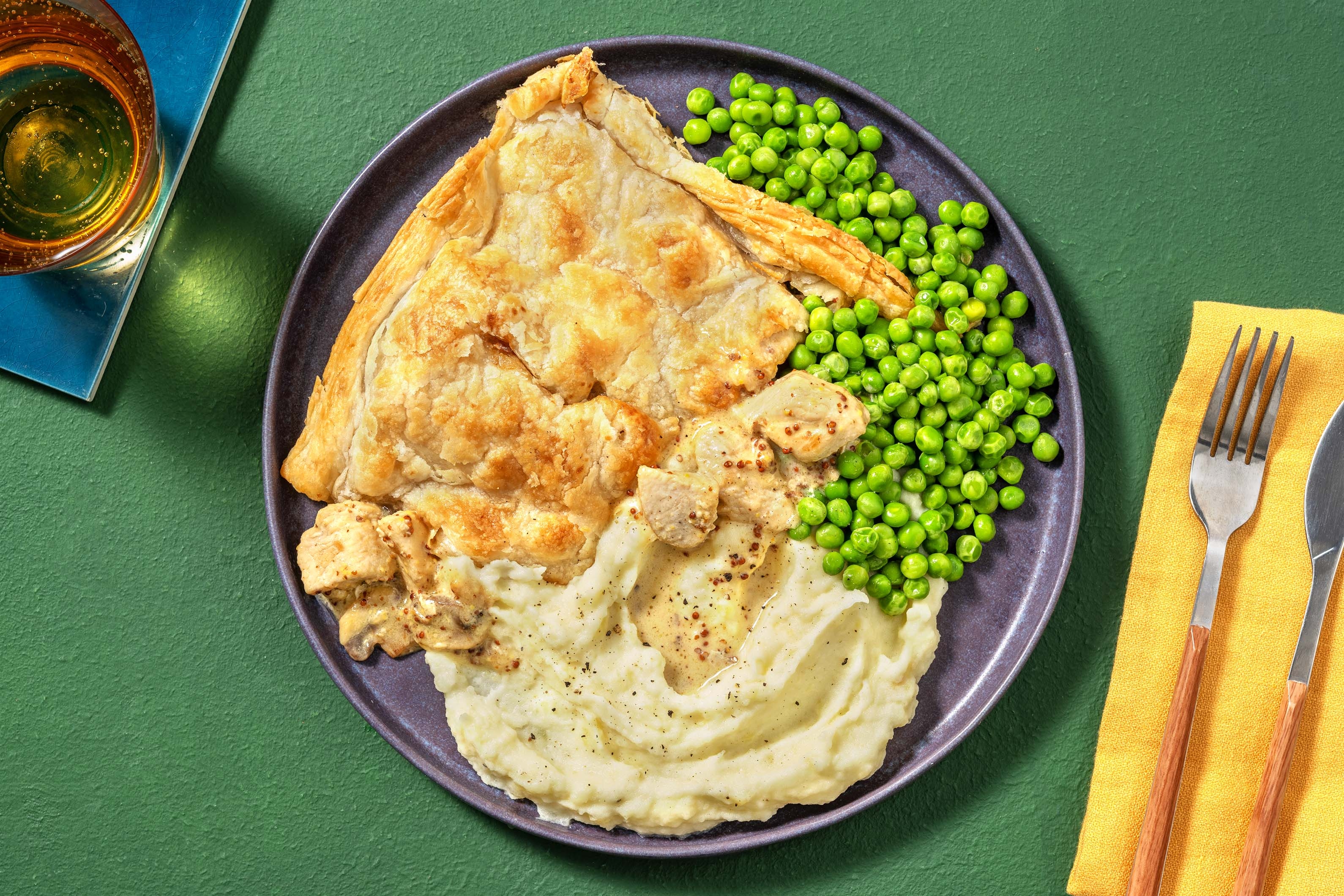 Ultimate Chicken and Mushroom Pie