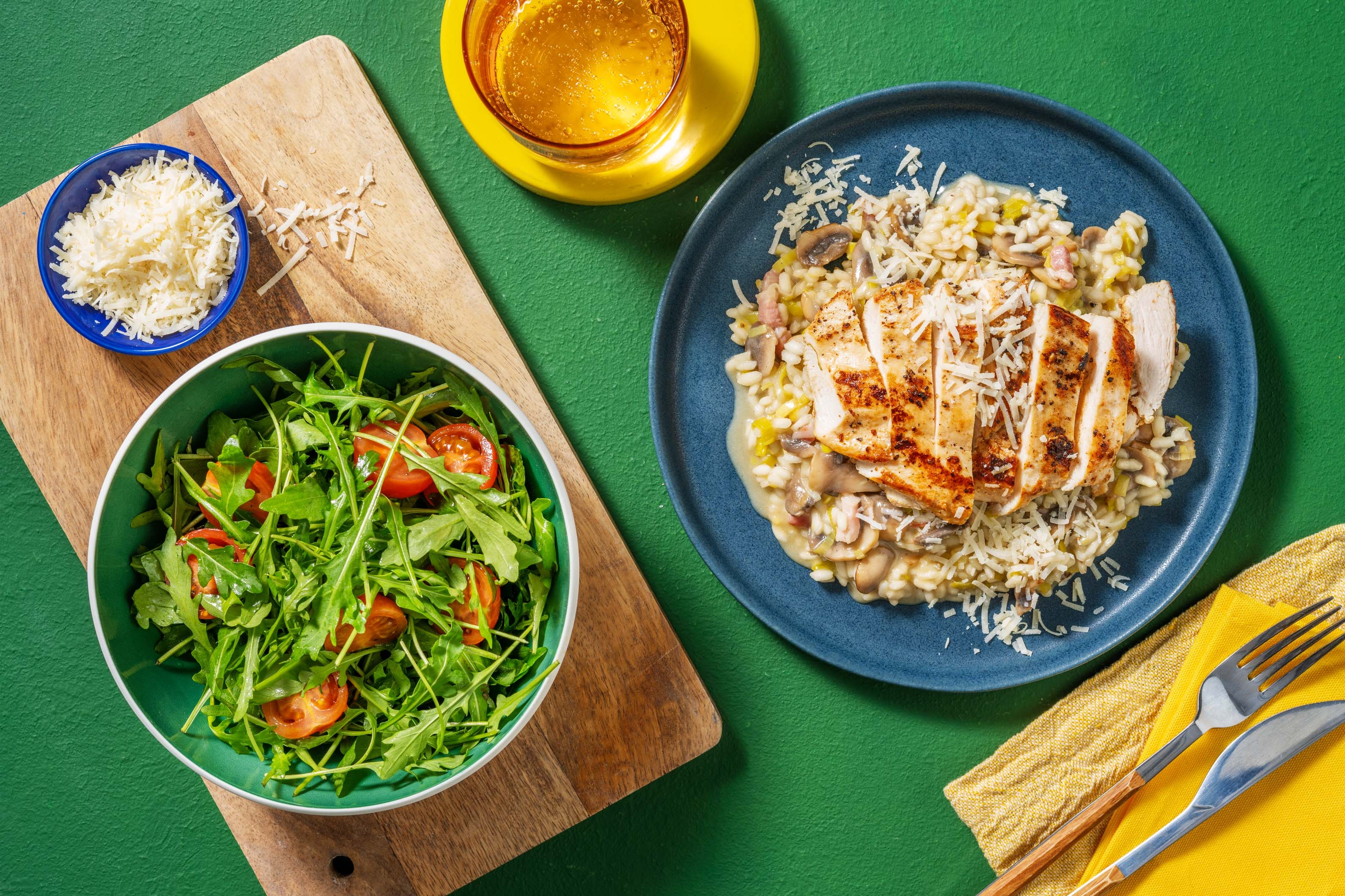 Ultimate Chicken, Bacon and Mushroom Risotto