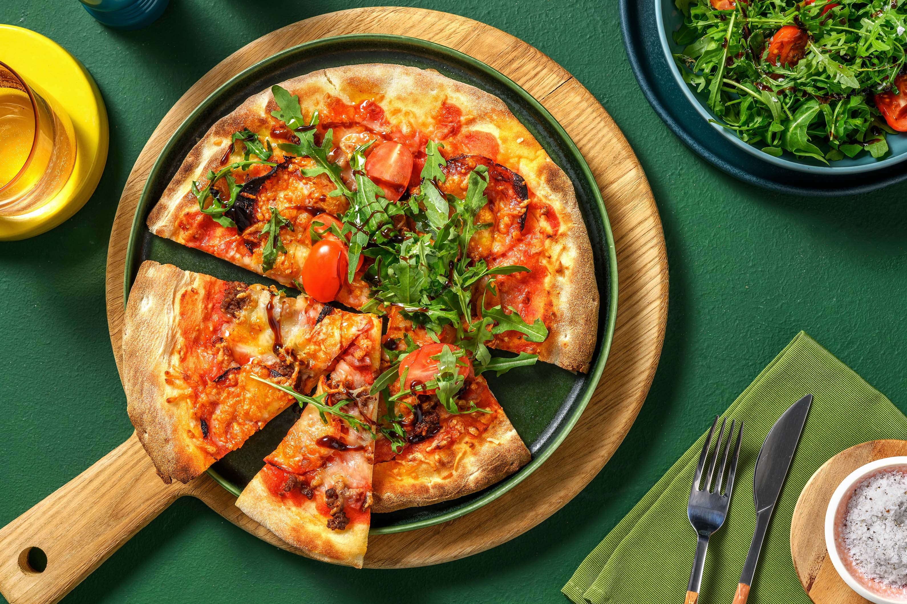 Ultimate Meat Lover's Cheesy Pizza