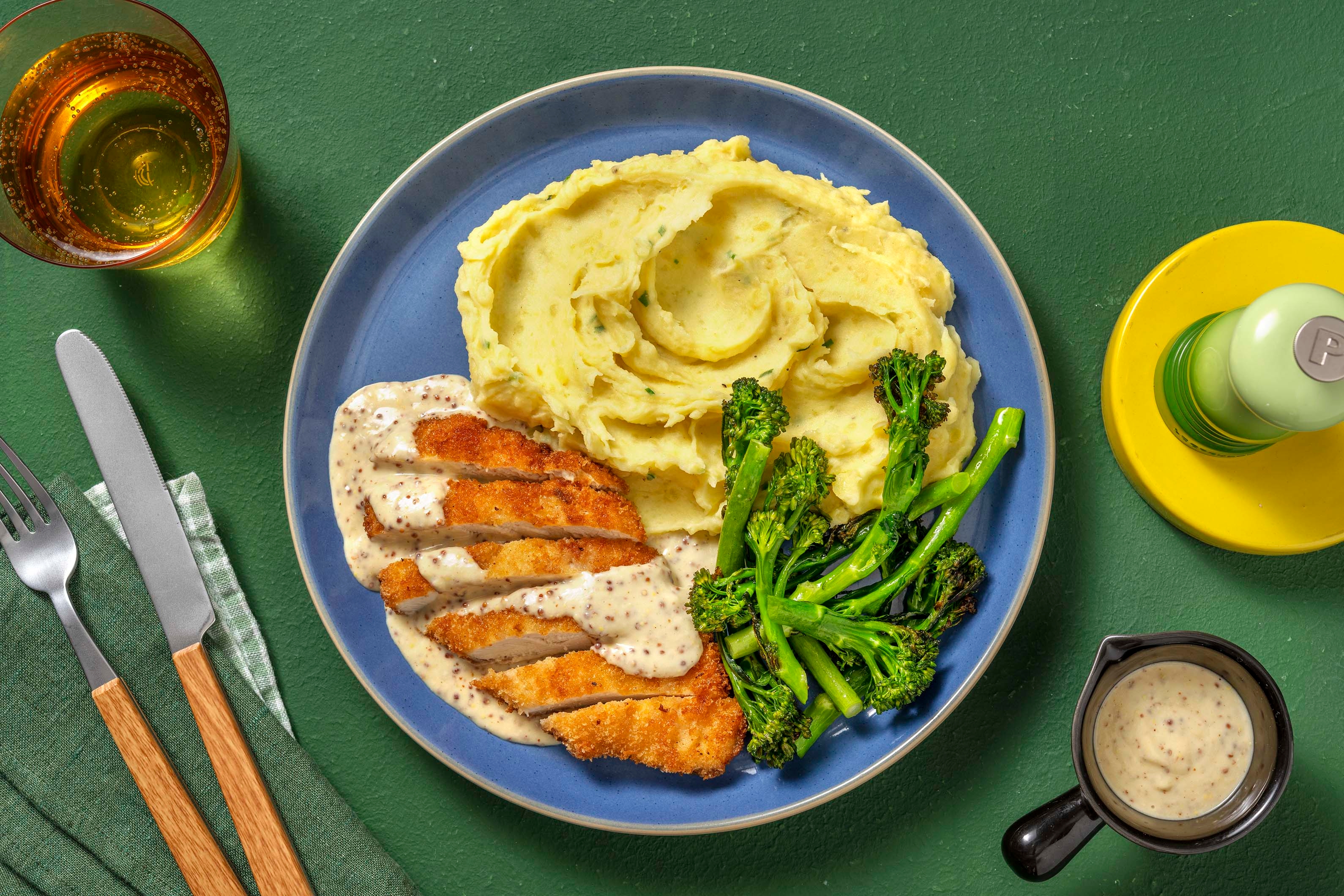 Ultimate Parmigiano Crumbed Chicken Schnitzel