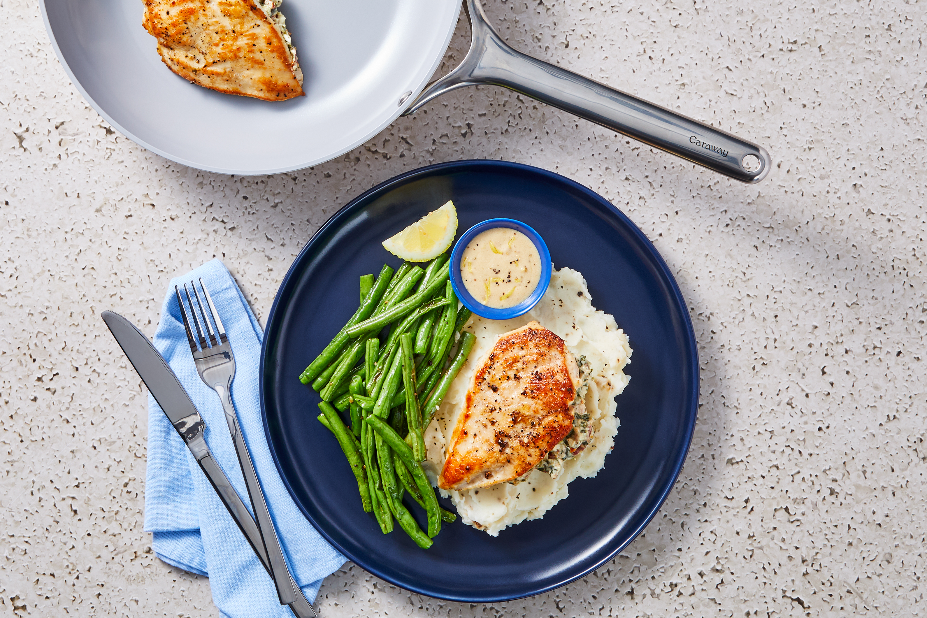 Creamy Sun-Dried Tomato Stuffed Chicken