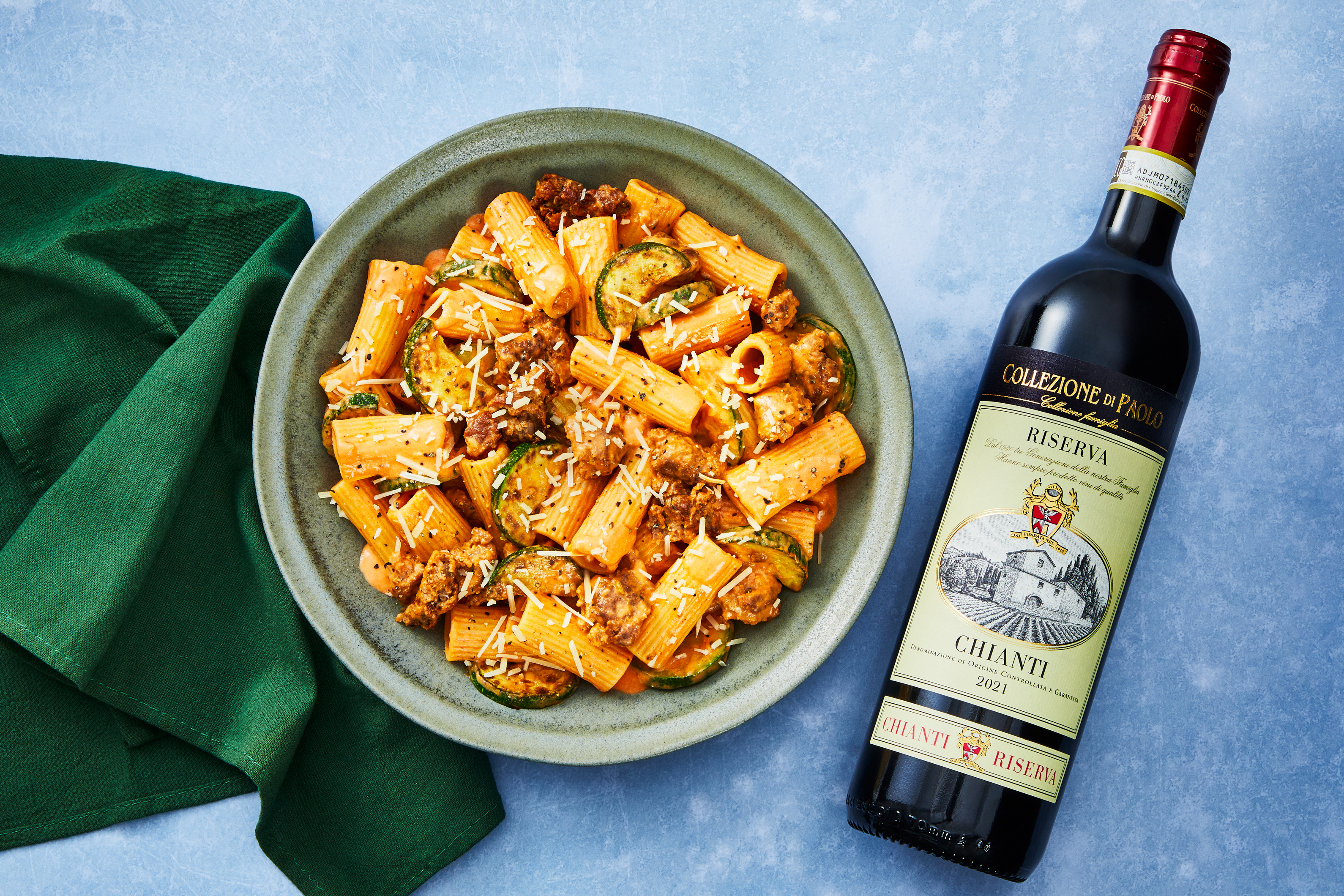 Pork Sausage Fusilli Rosa