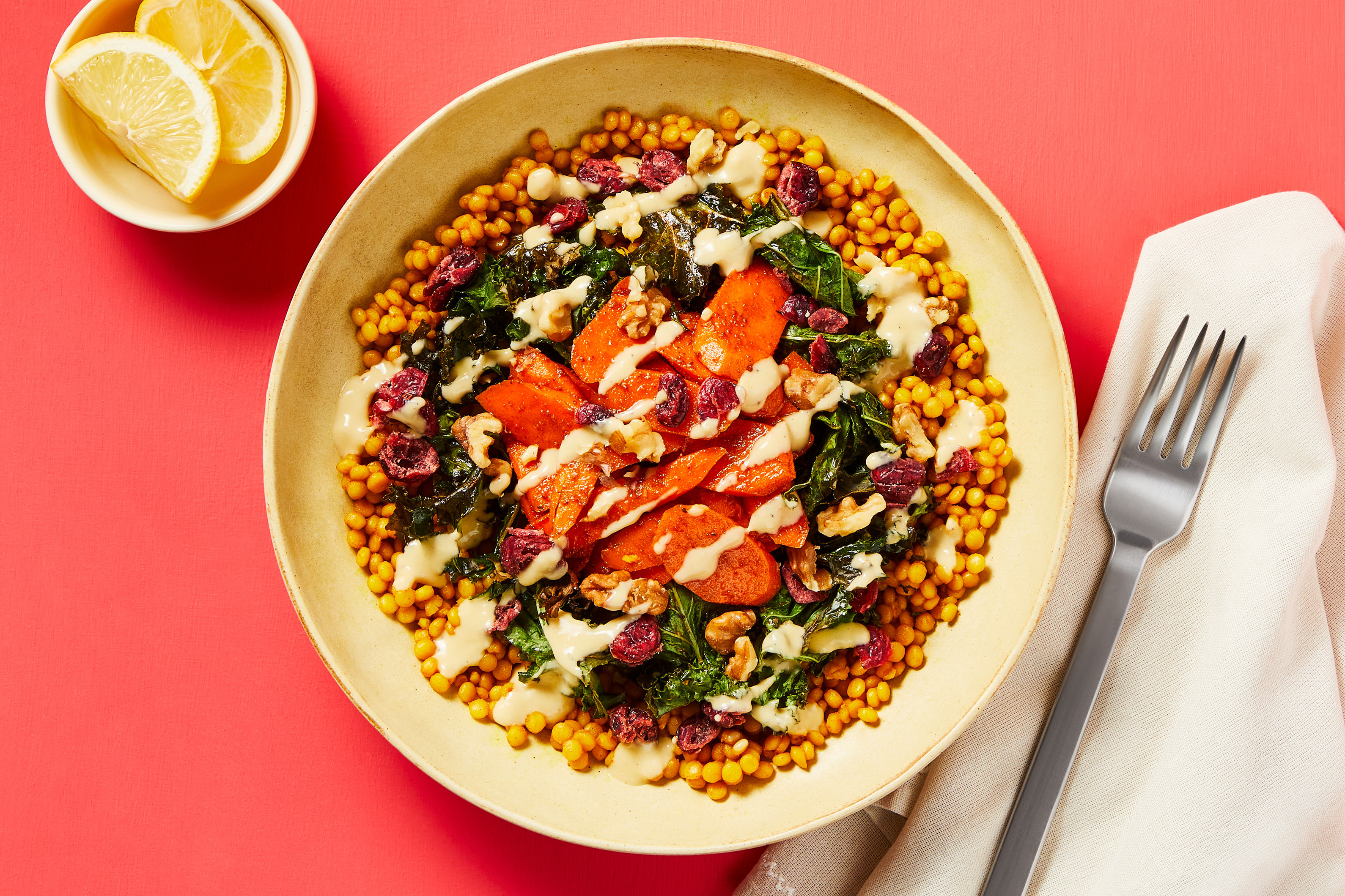 Vegan Maple Carrot Power Bowls
