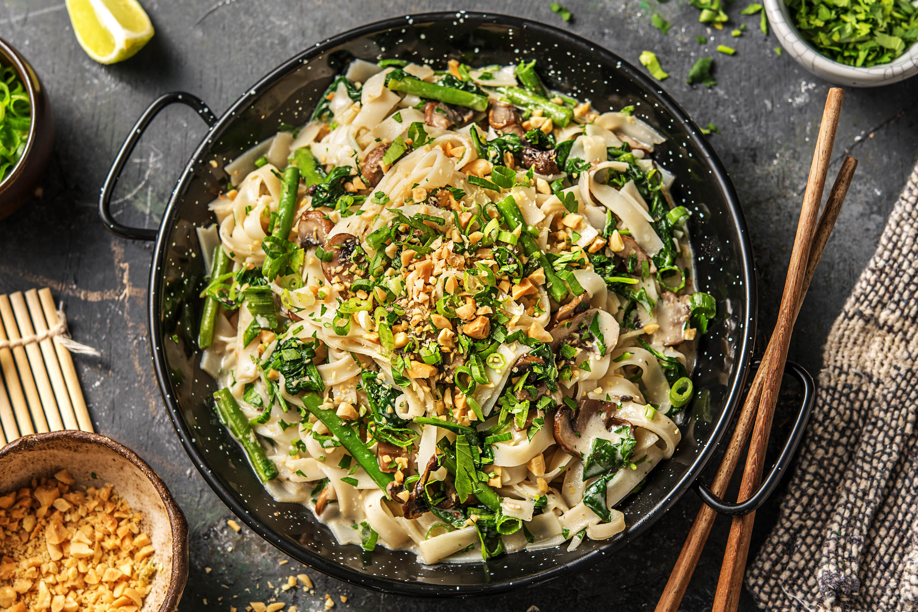 Thai Green Curry (v)