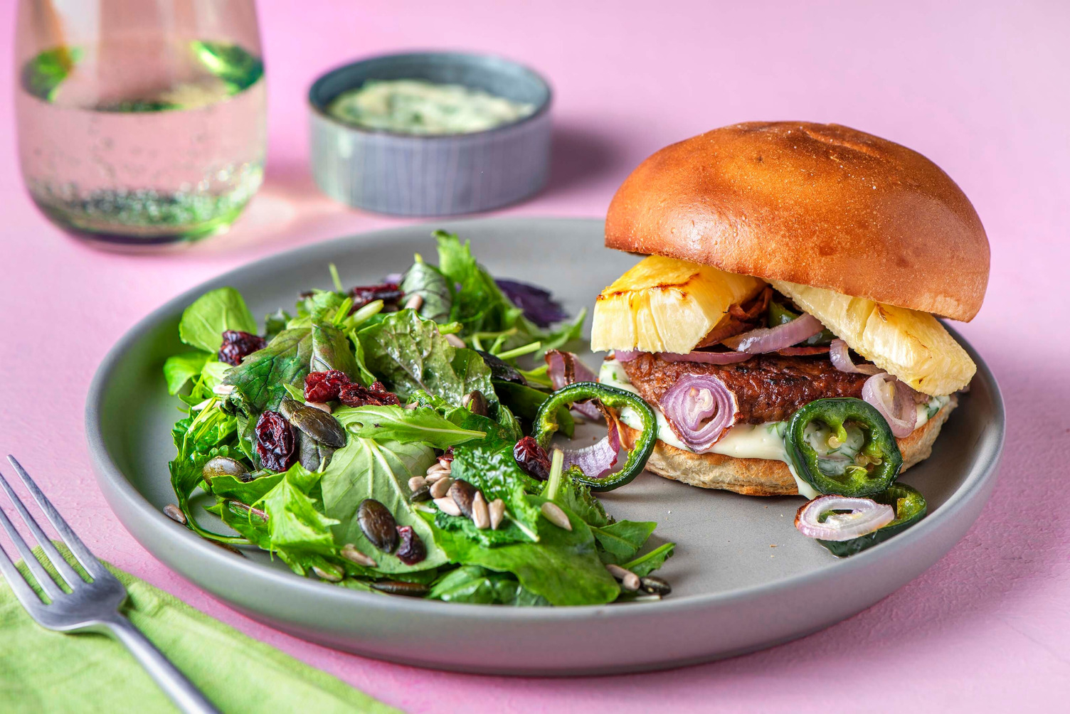 Burgers végé style teriyaki