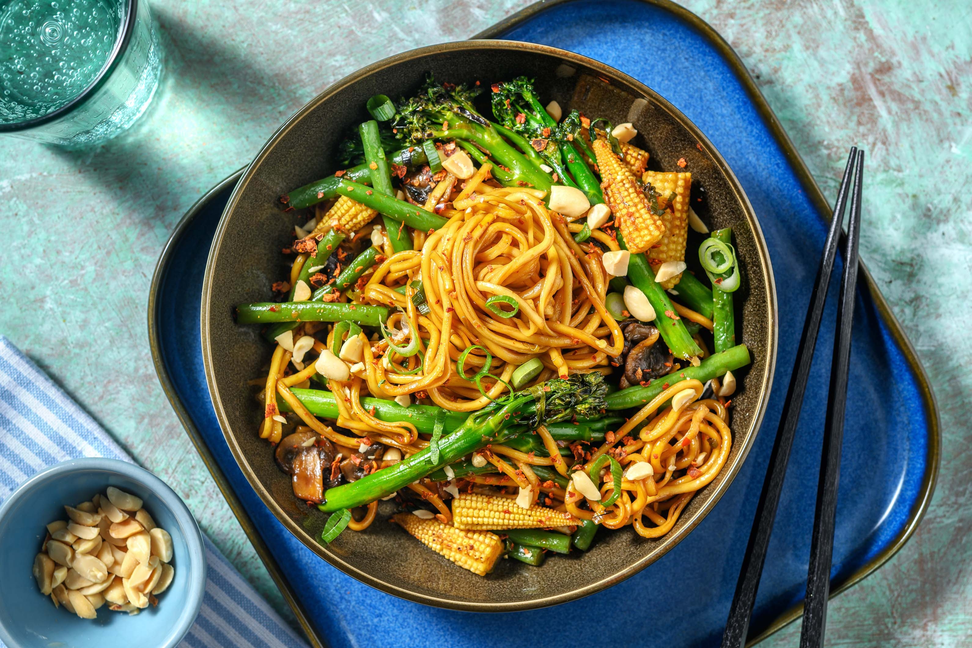 Veggie Packed Black Bean Stir-Fry