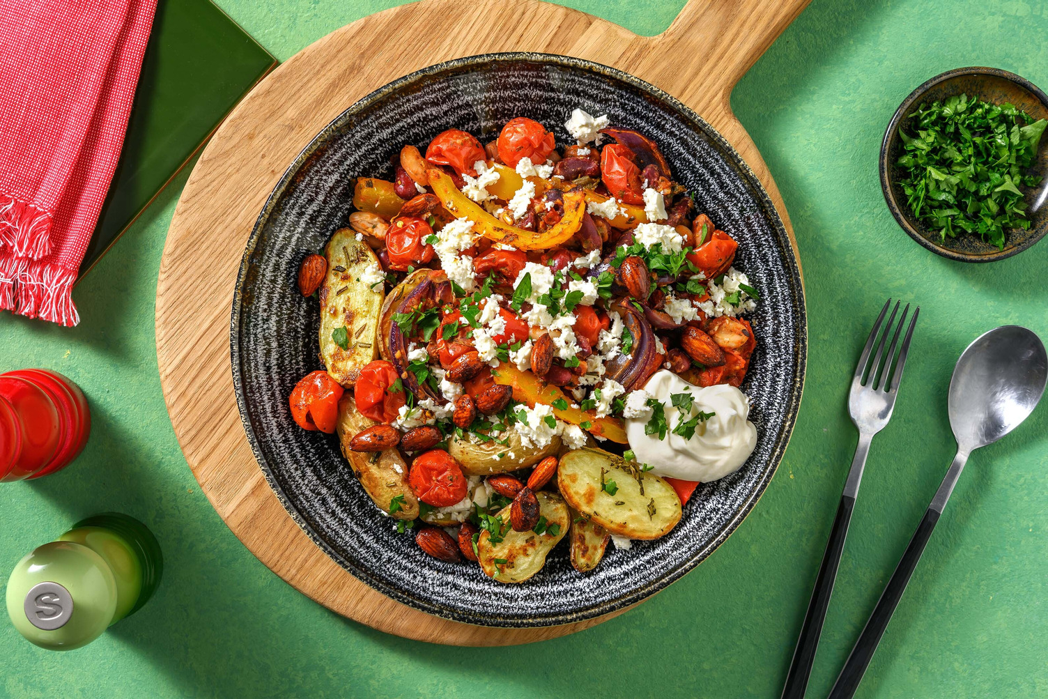 Verduras al horno! Ofengemüse mit Würzmandeln
